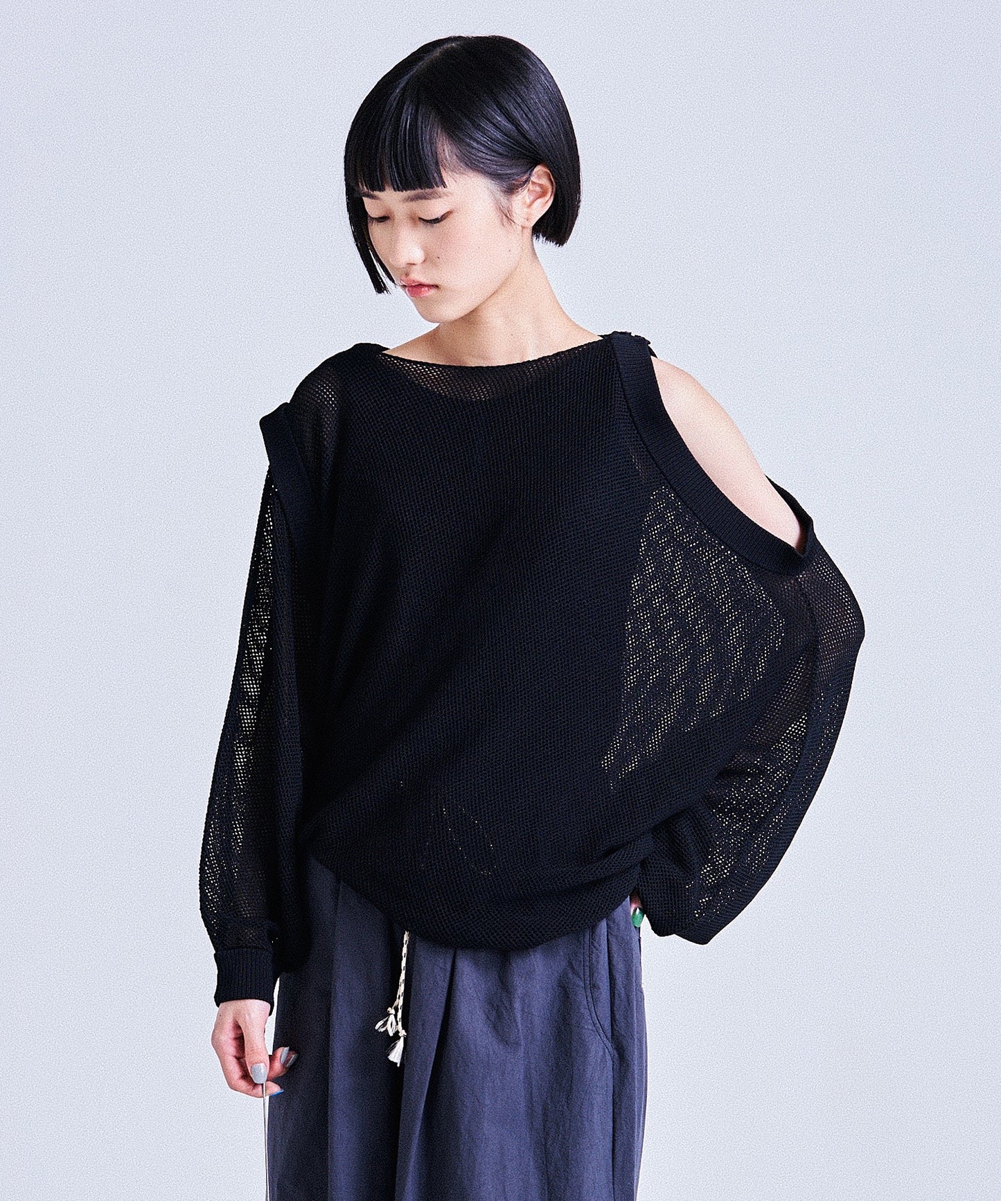 2wayメッシュニット