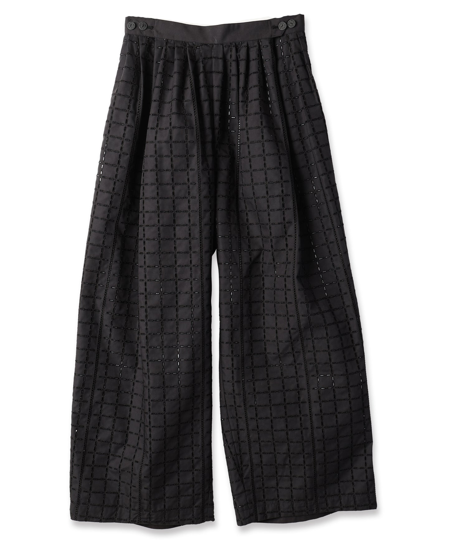 CHECK LACE PANTS / チェックレースパンツ