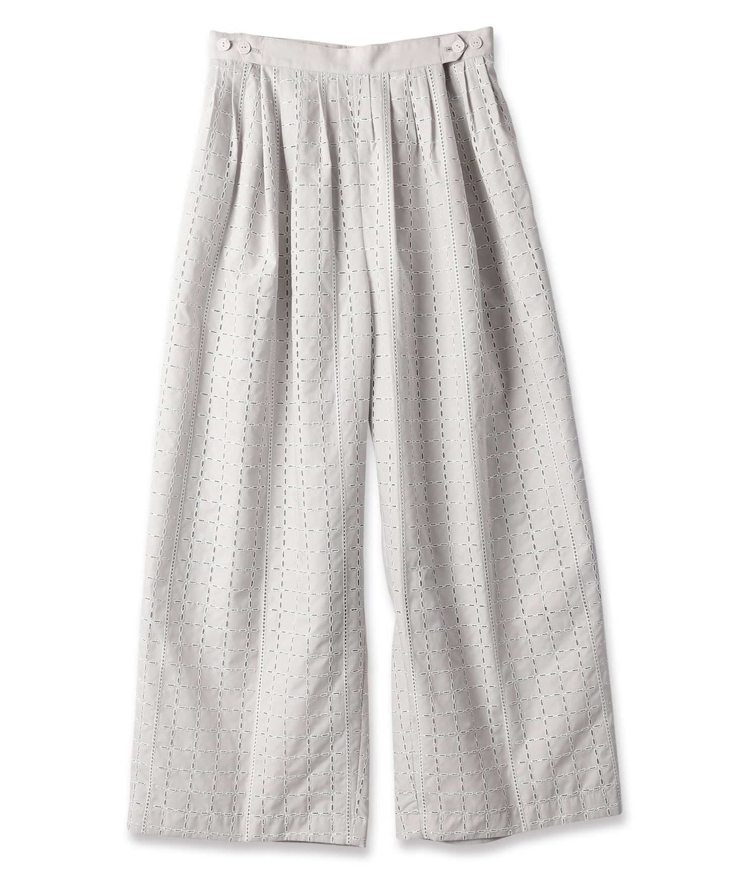 CHECK LACE PANTS / チェックレースパンツ