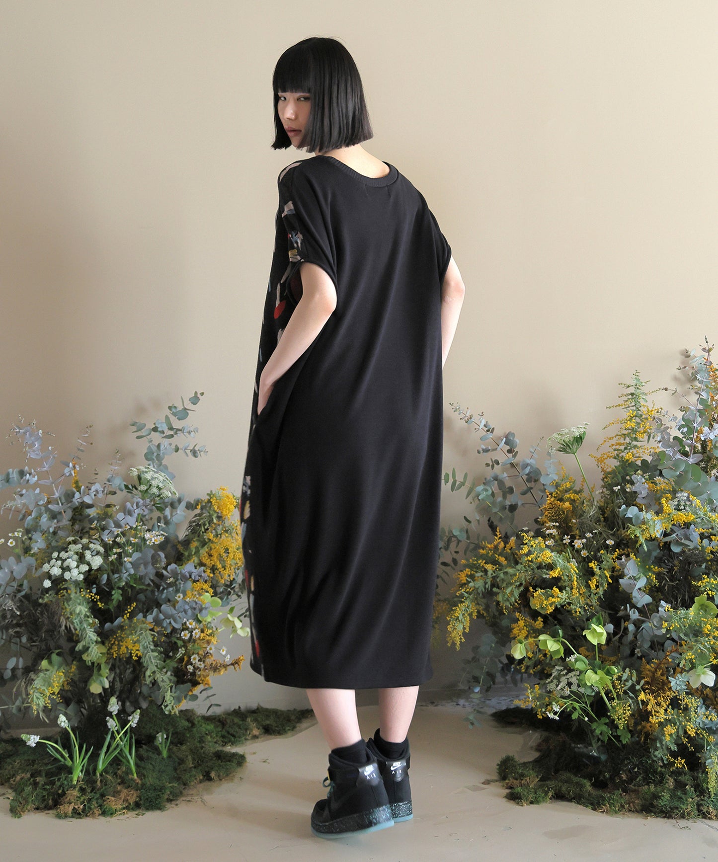 Flowers JQ Dress Tee