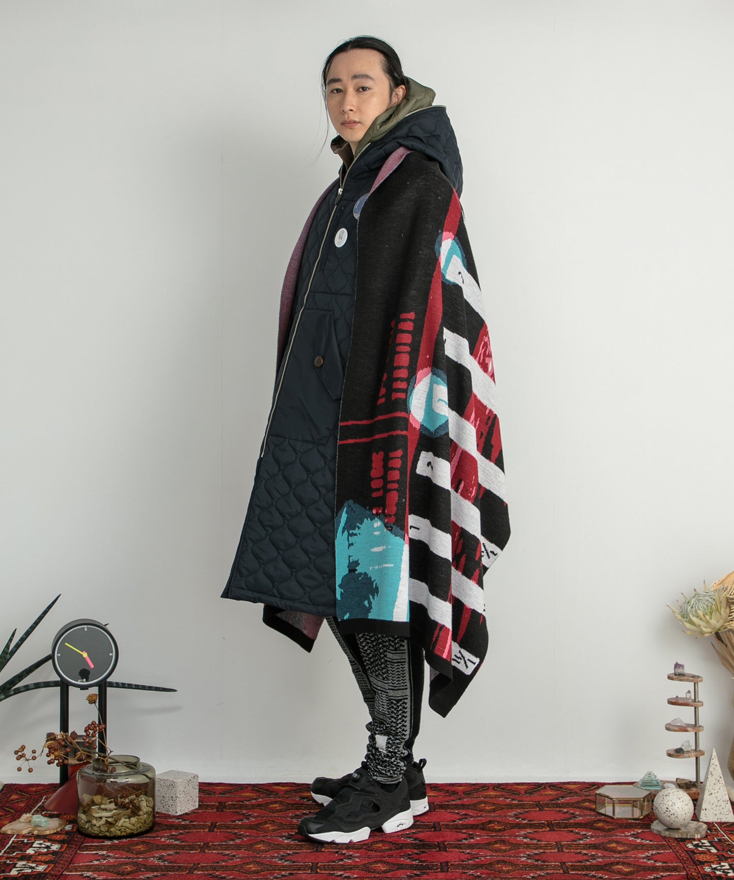 Double Exposure Knit Stole