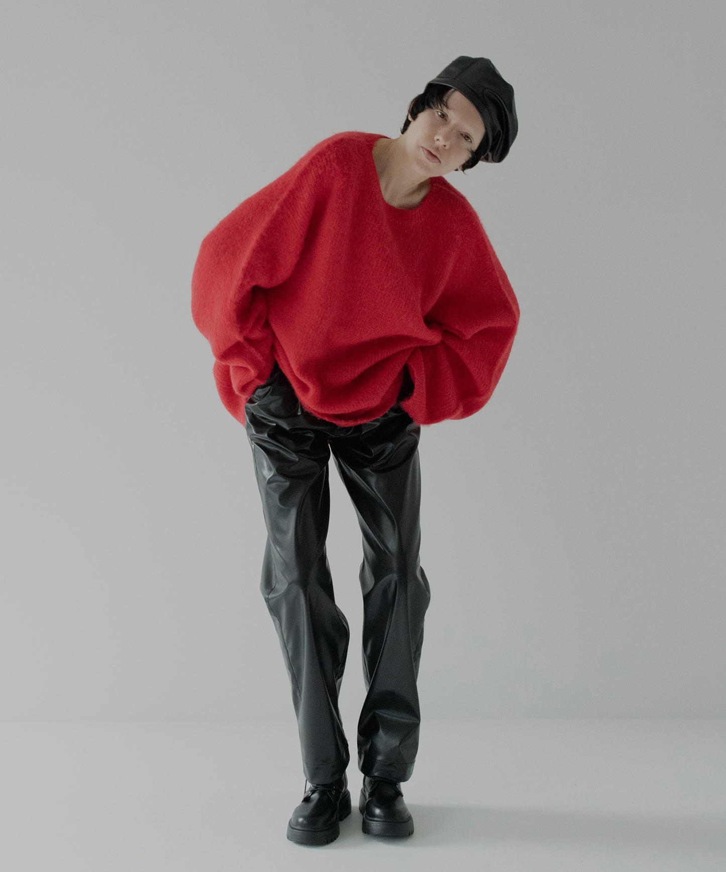mohair pullover knit