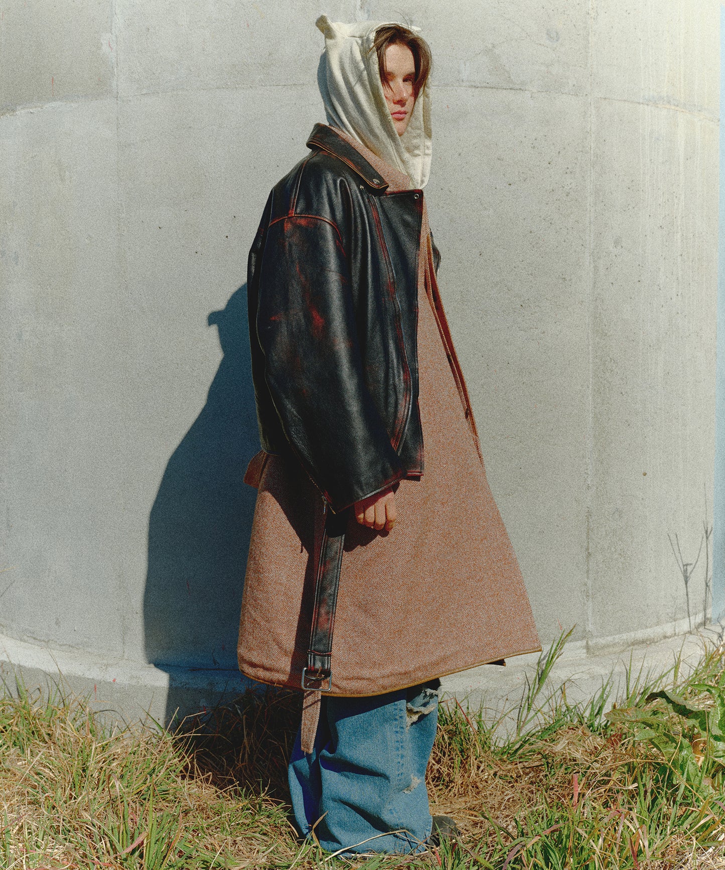 LAME TWEED COAT