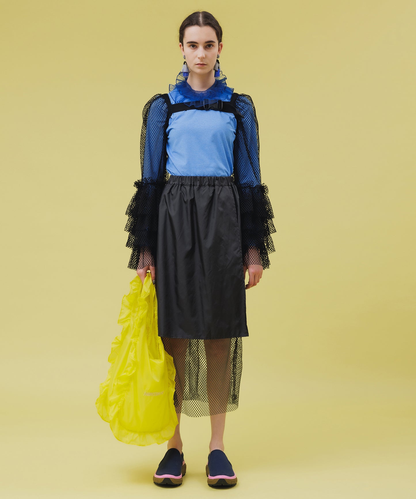 NET LAYERED SKIRT
