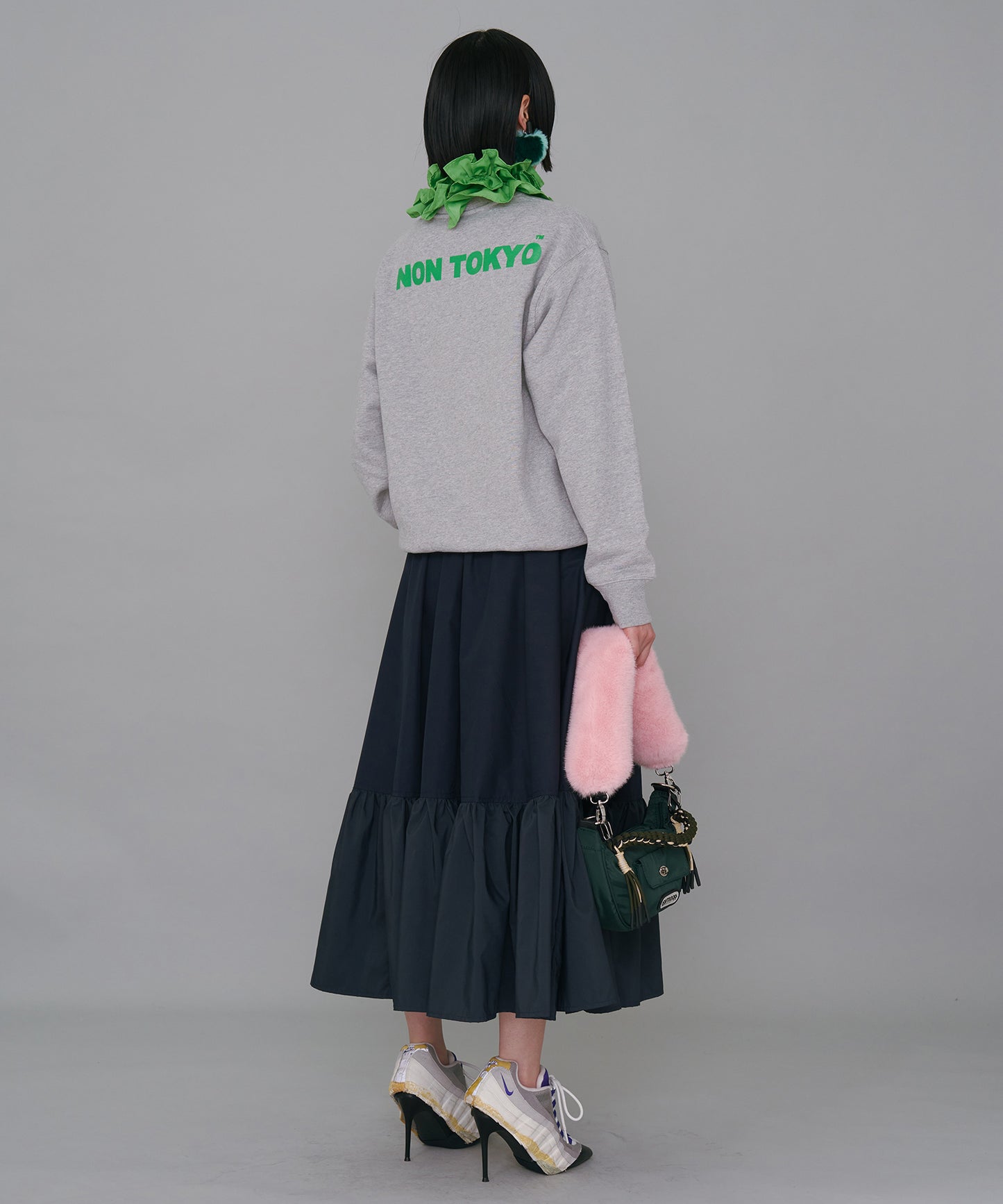 PRINT PULLOVER SWEAT(CAT)
