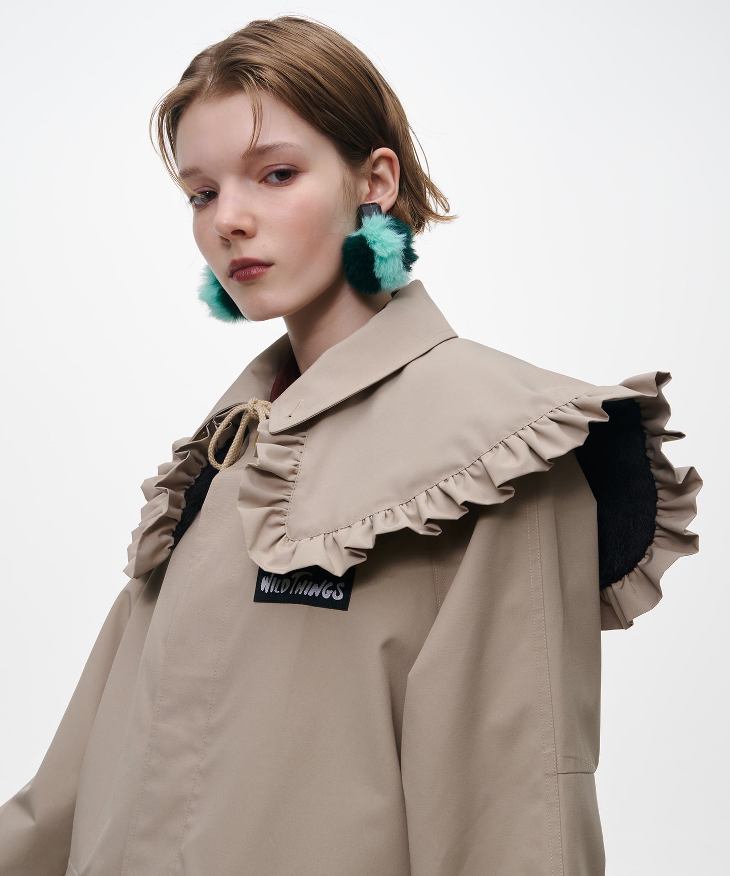 REVERSIBLE FRILL COLLAR