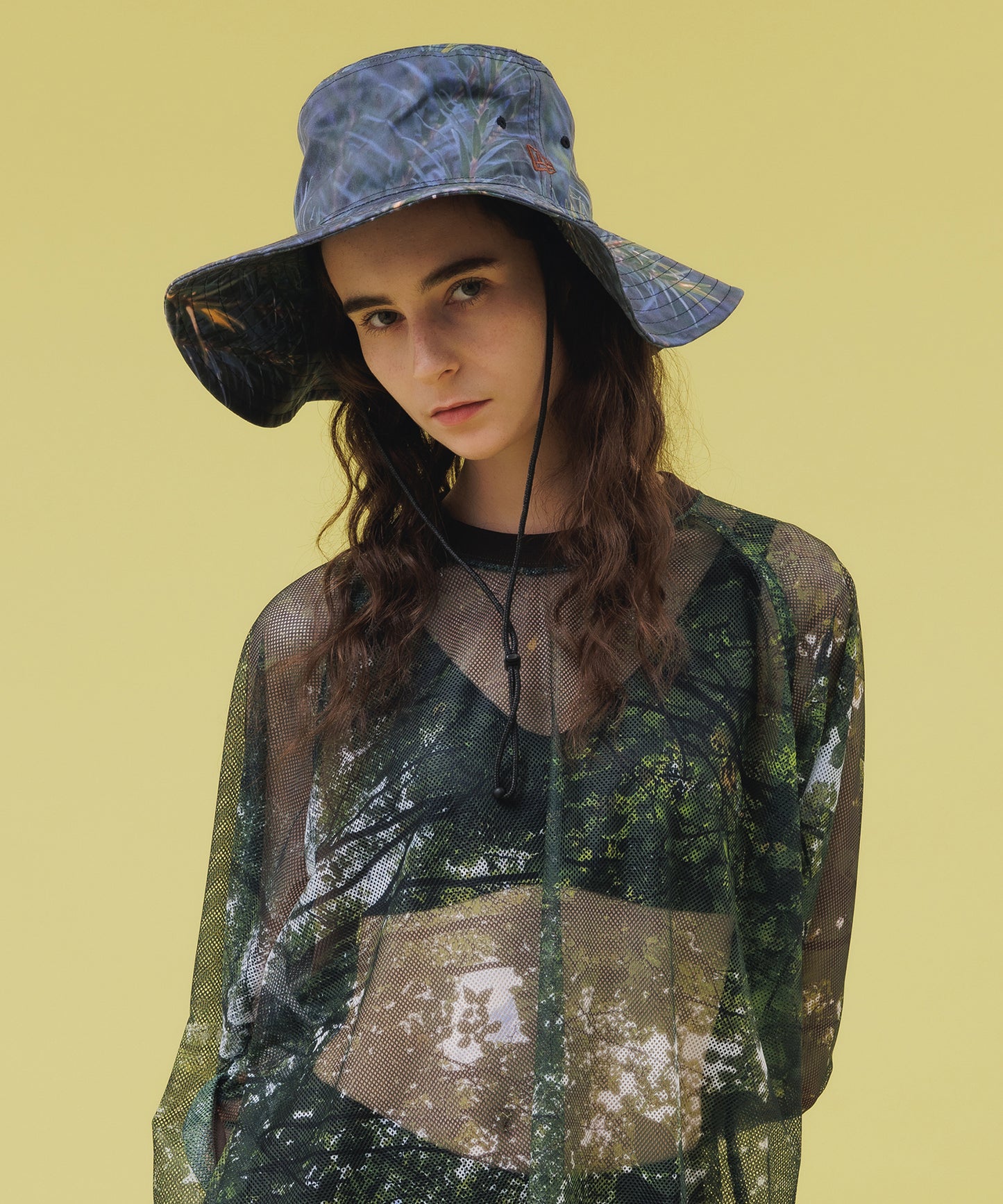 LONG BRIM HATfeat.NEW ERA