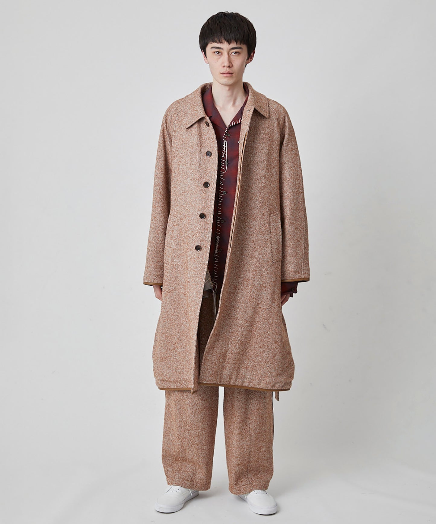 LAME TWEED COAT