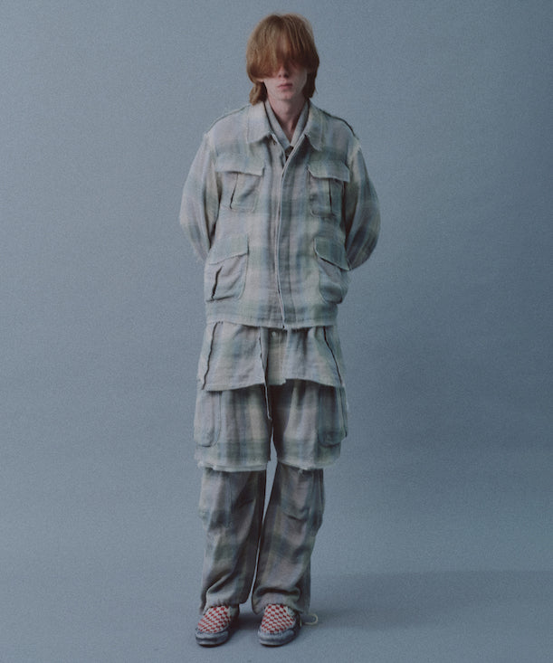 OMBRE CHECK KILAKILA CARGO PANTS