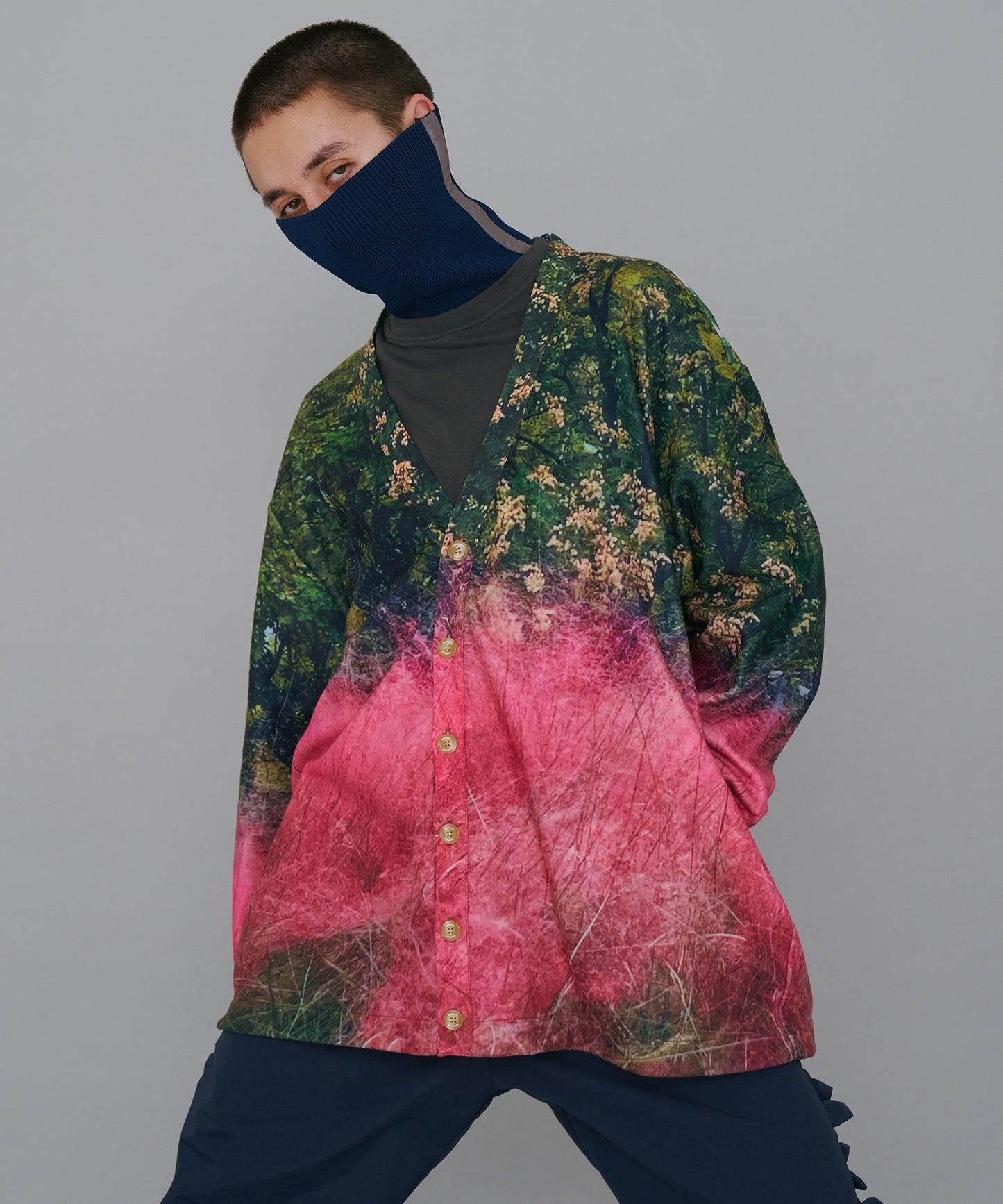 HI-NECK L/S T-SHIRT