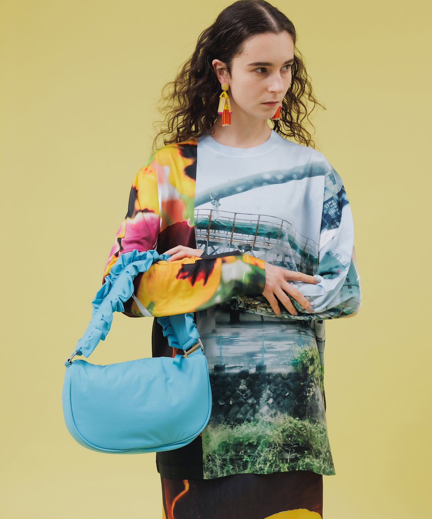 GATHER HANDLE BAG