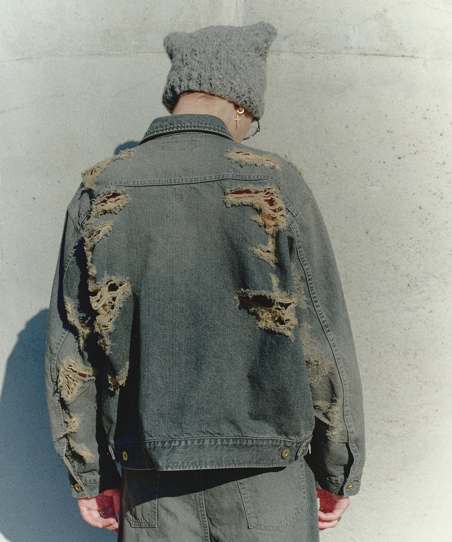 BORO DENIM BLOUSON