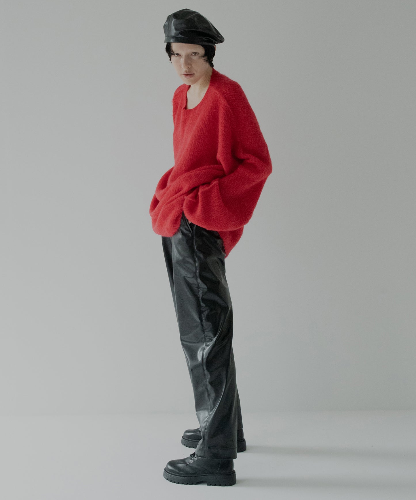 mohair pullover knit