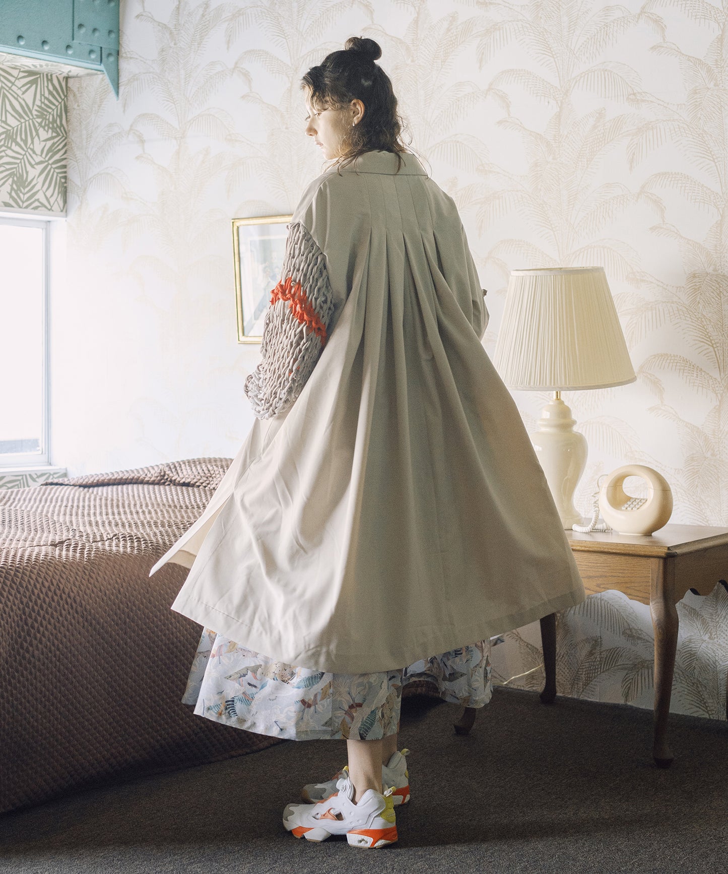 Big Tuck Loose Sleeve Coat