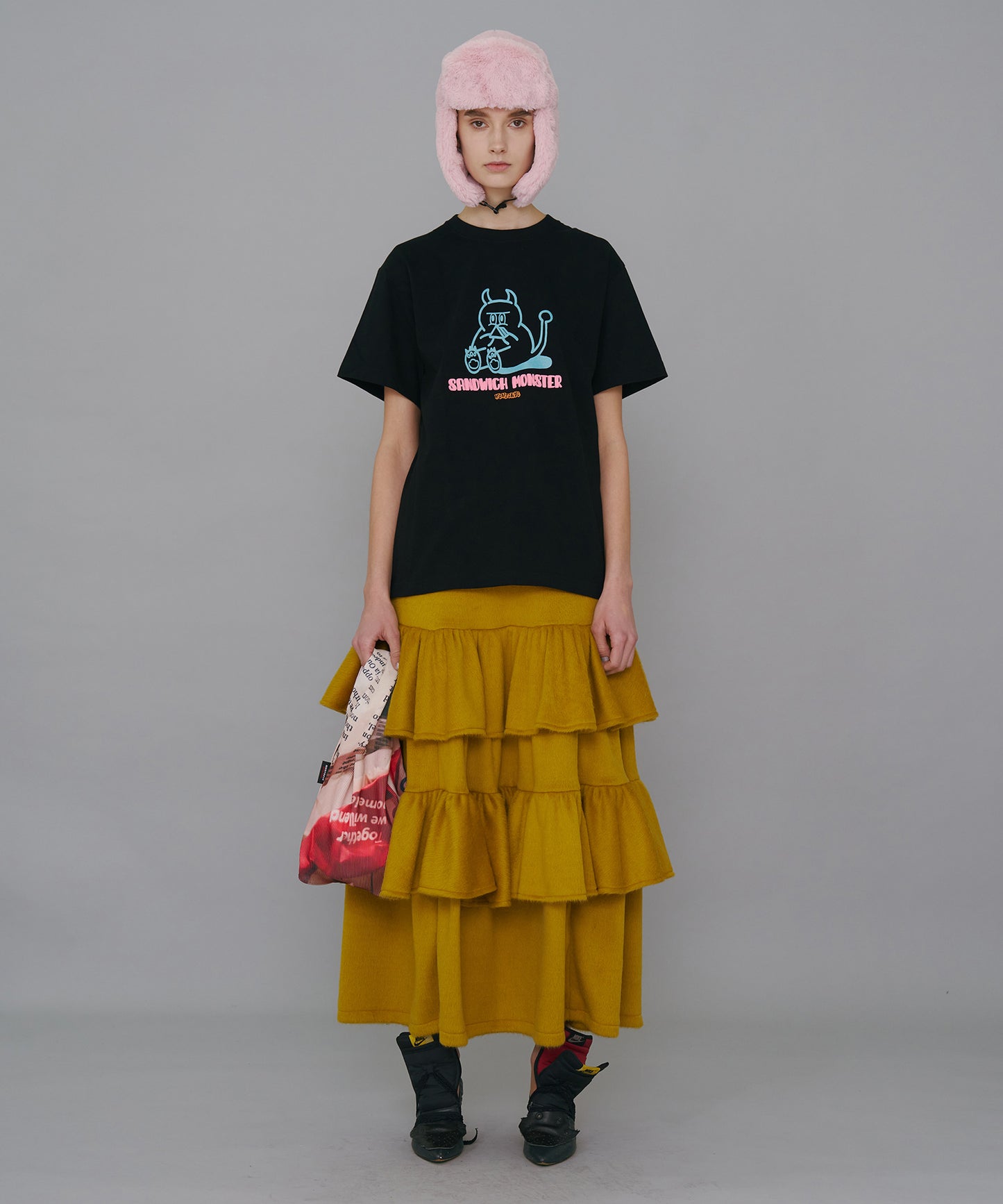 PRINT RIB BAG