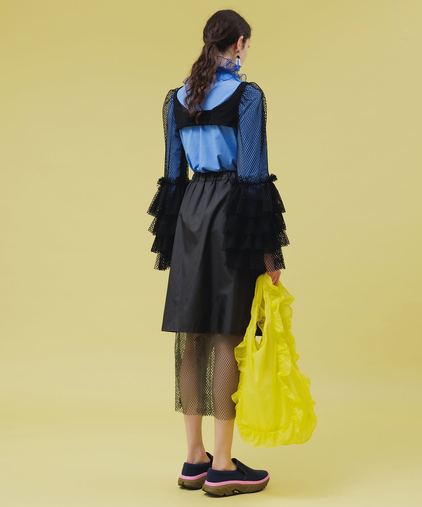 NET LAYERED SKIRT