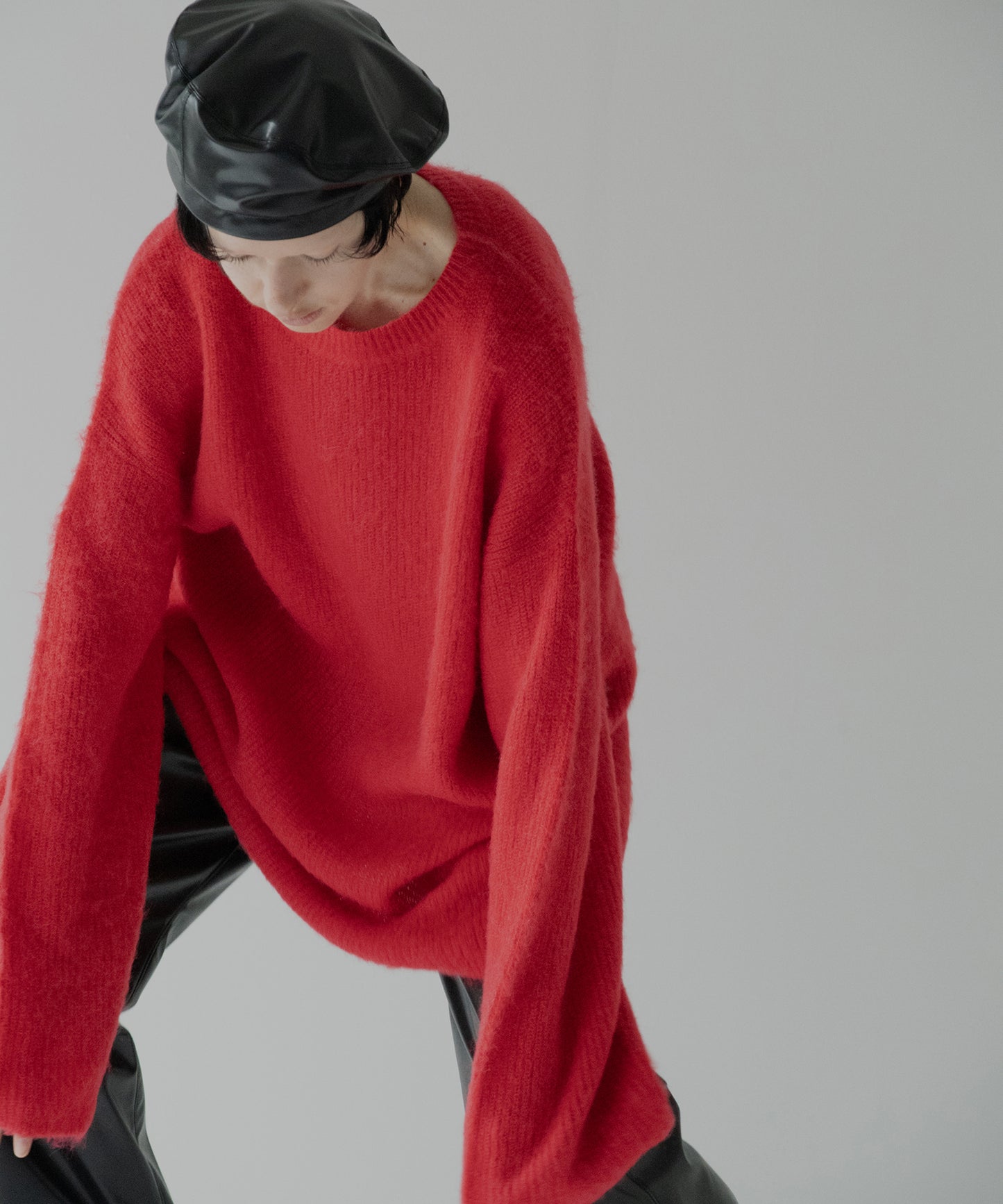 mohair pullover knit