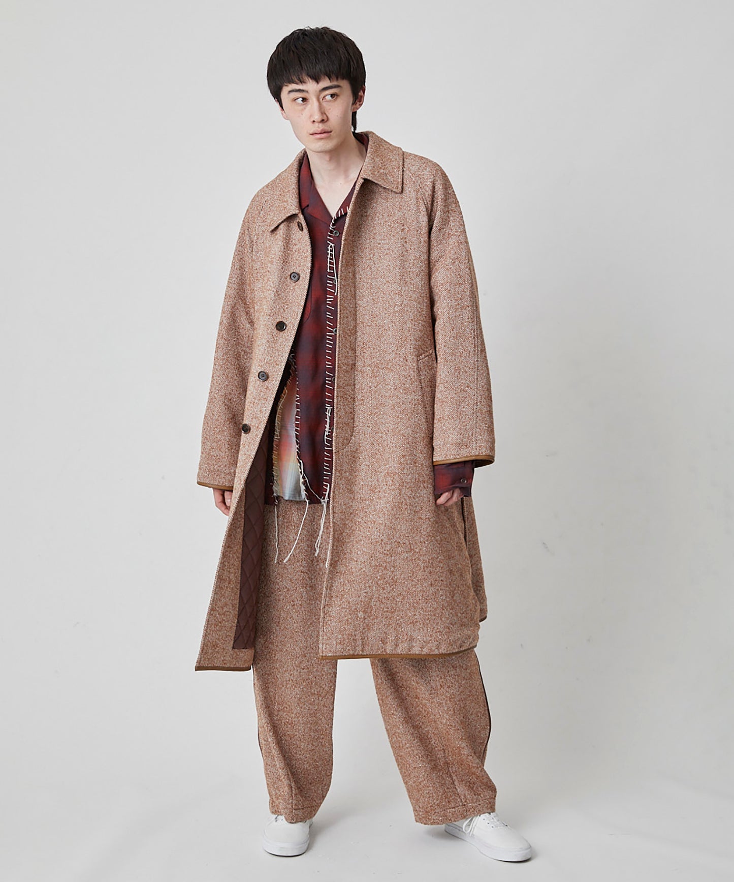 LAME TWEED COAT