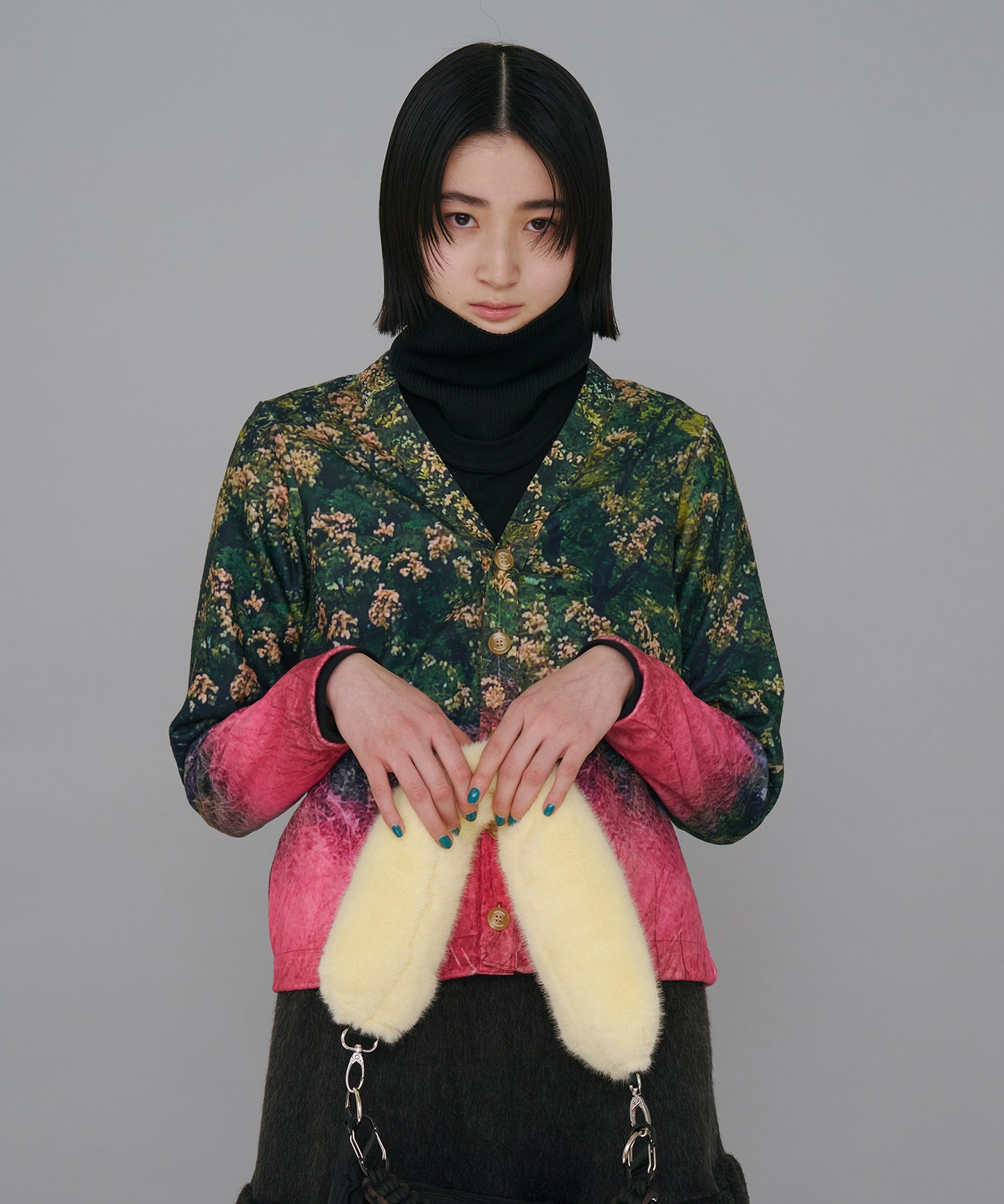 HI-NECK L/S T-SHIRT