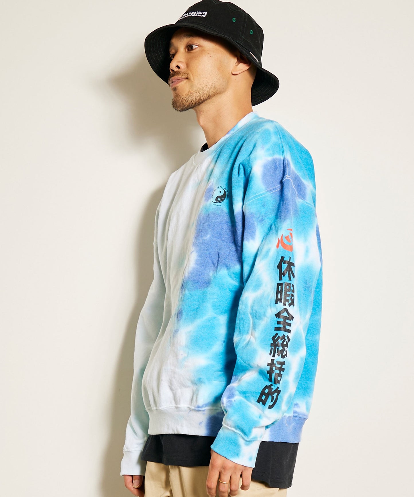 BC CREW NECK TIE DYE