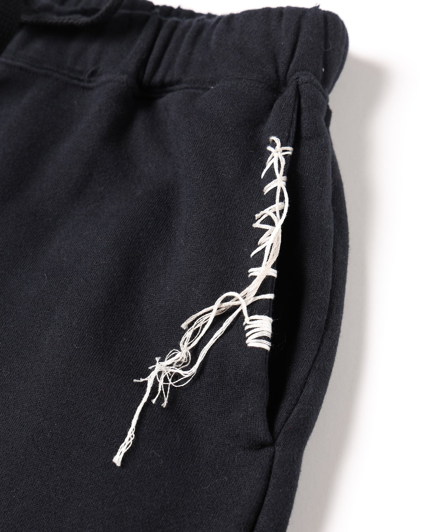 LOOPING DAMAGE SWEAT PANTS