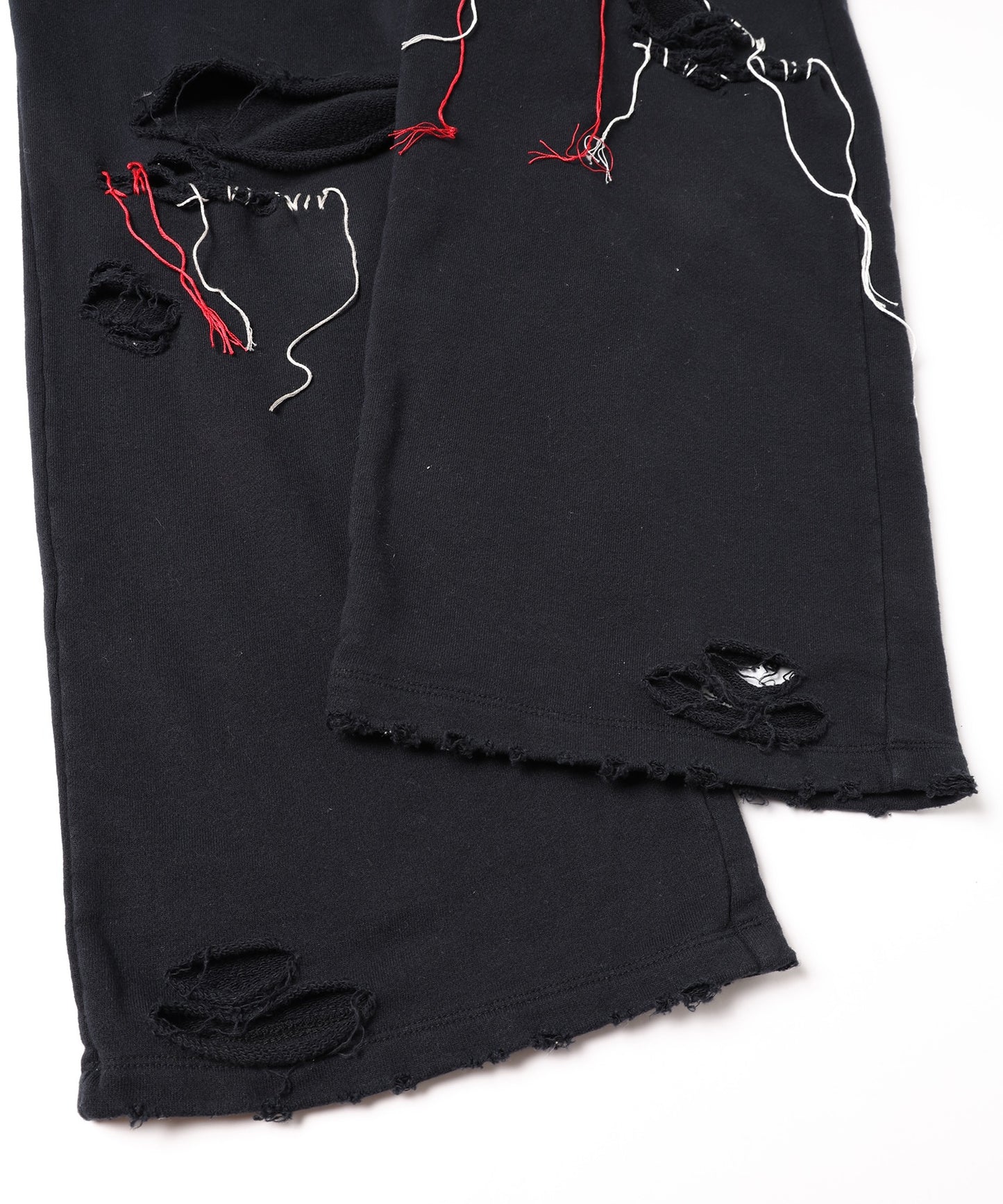 LOOPING DAMAGE SWEAT PANTS
