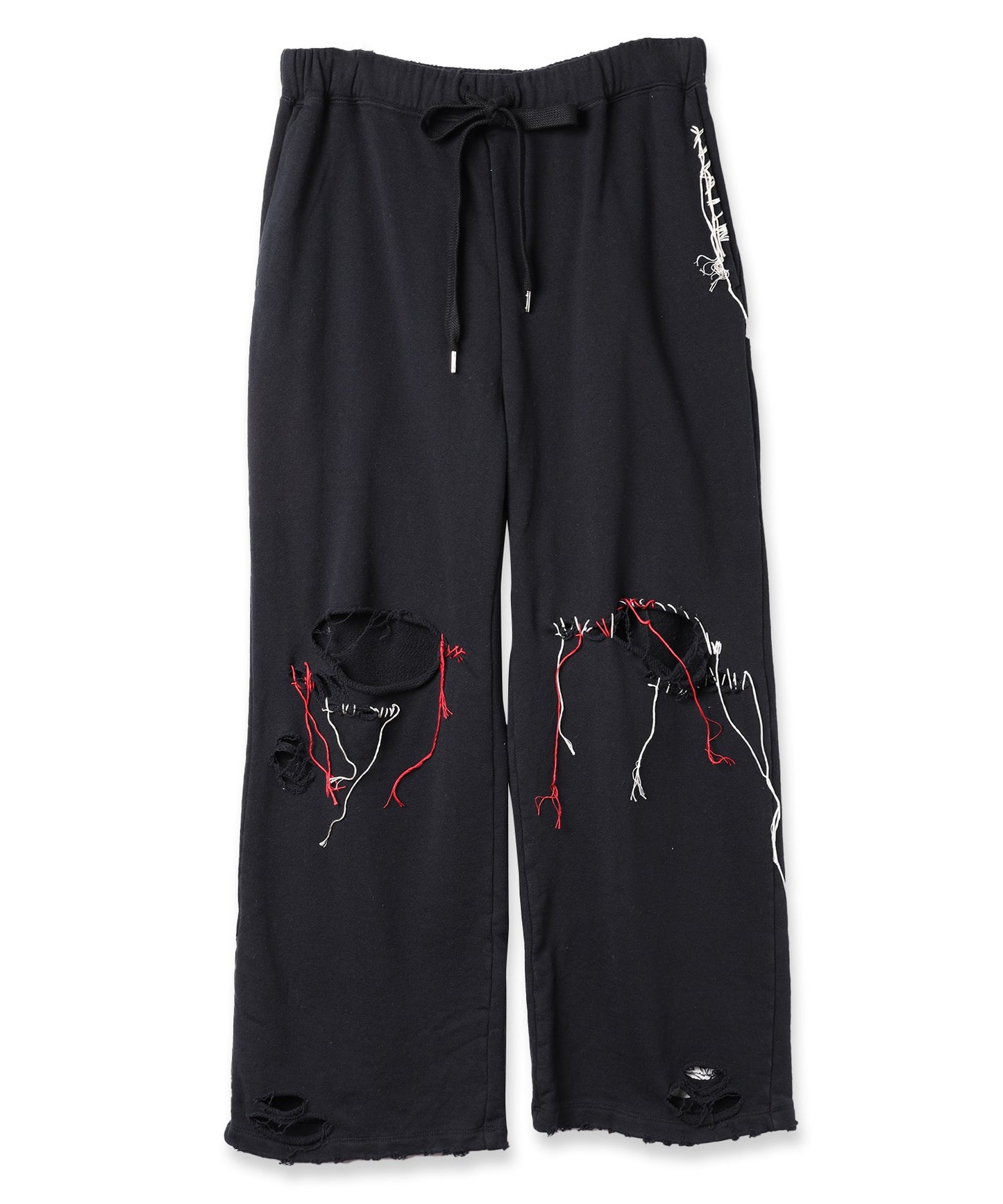 LOOPING DAMAGE SWEAT PANTS