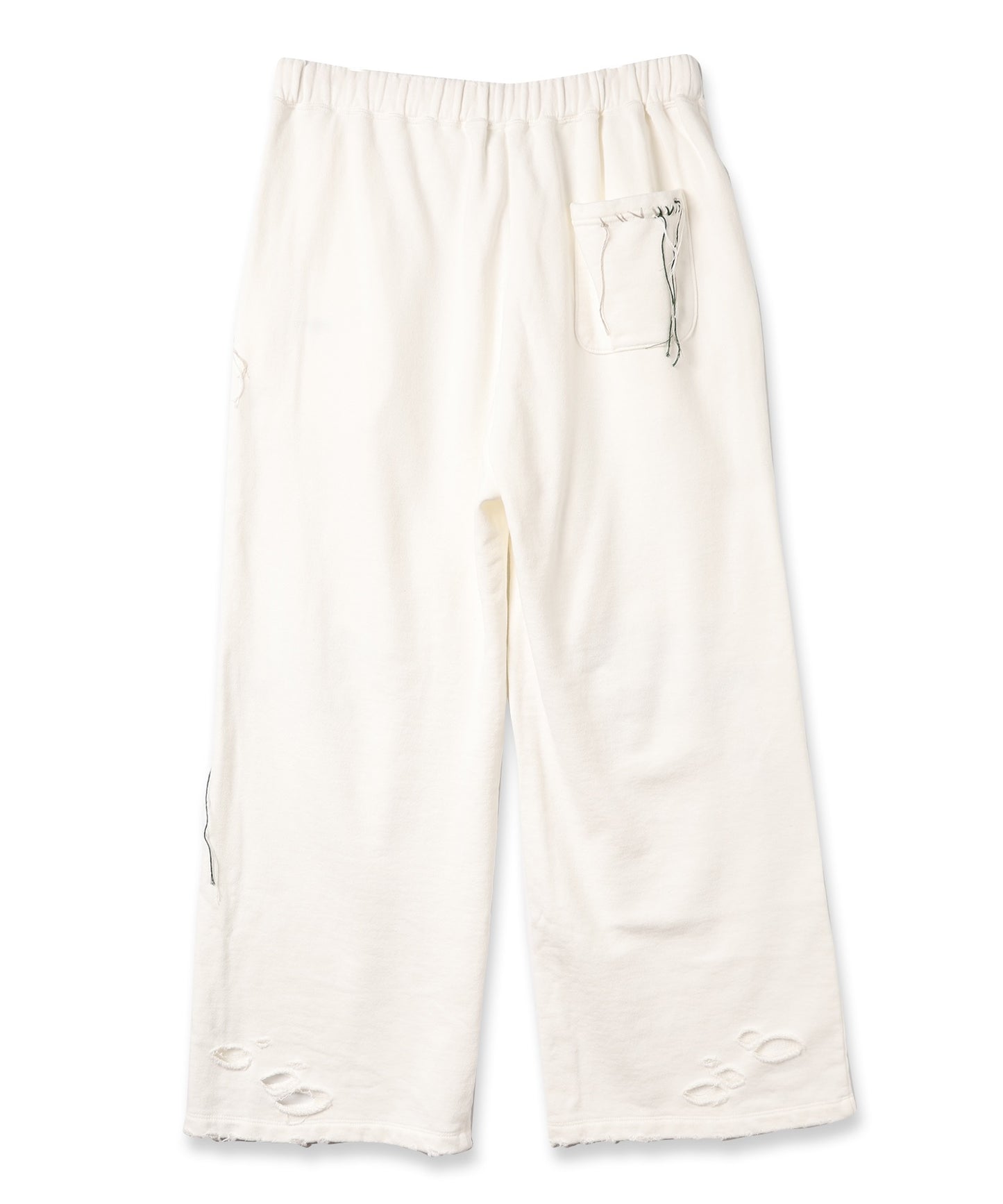 LOOPING DAMAGE SWEAT PANTS