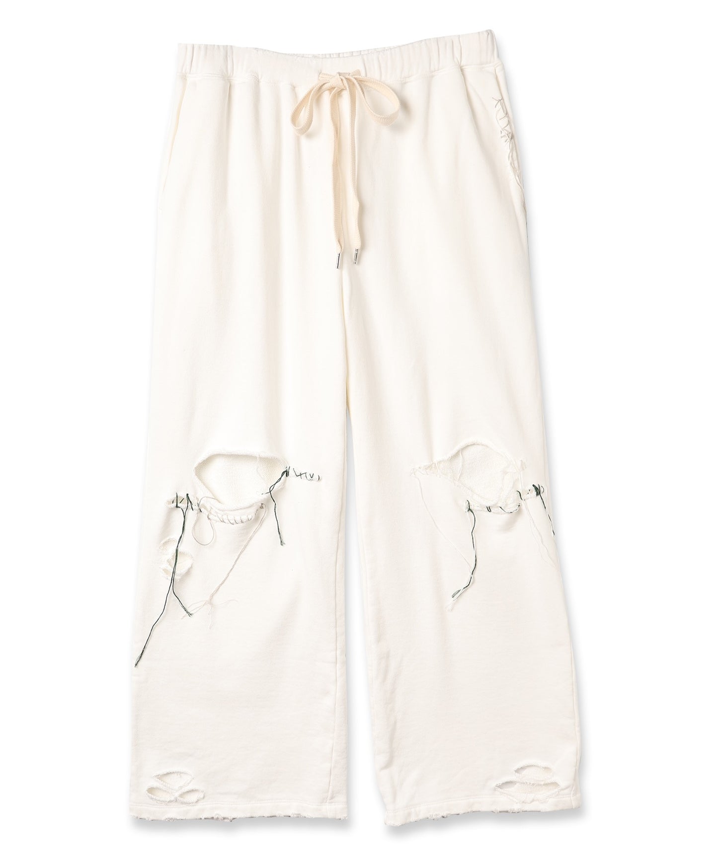 LOOPING DAMAGE SWEAT PANTS