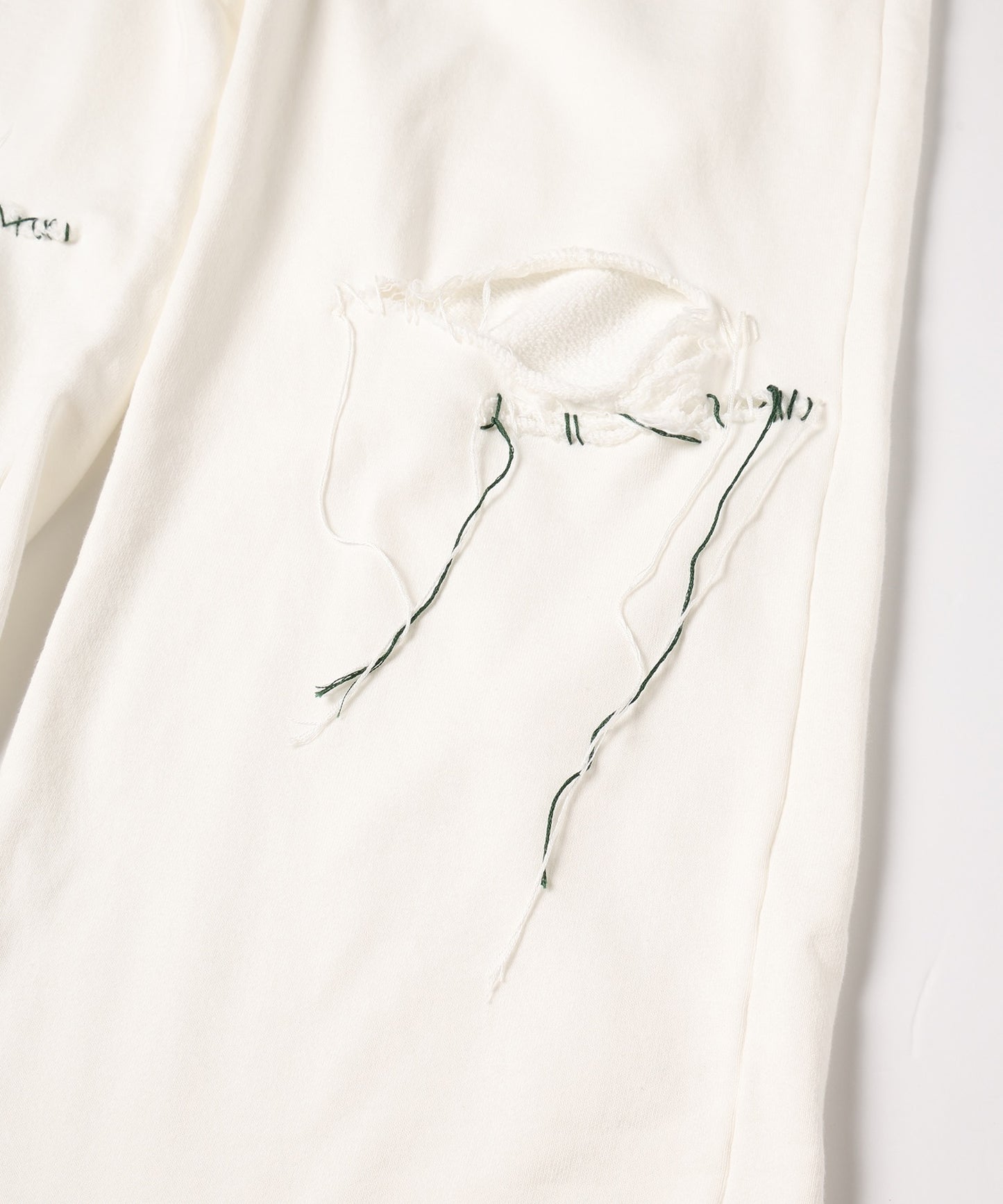 LOOPING DAMAGE SWEAT PANTS
