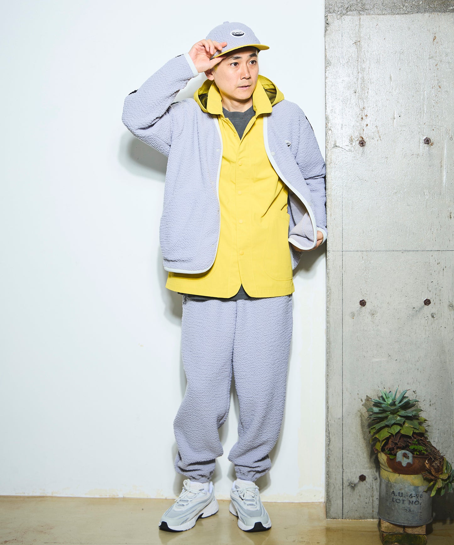 BC BOA FLEECE RUBBER PATCH CAP