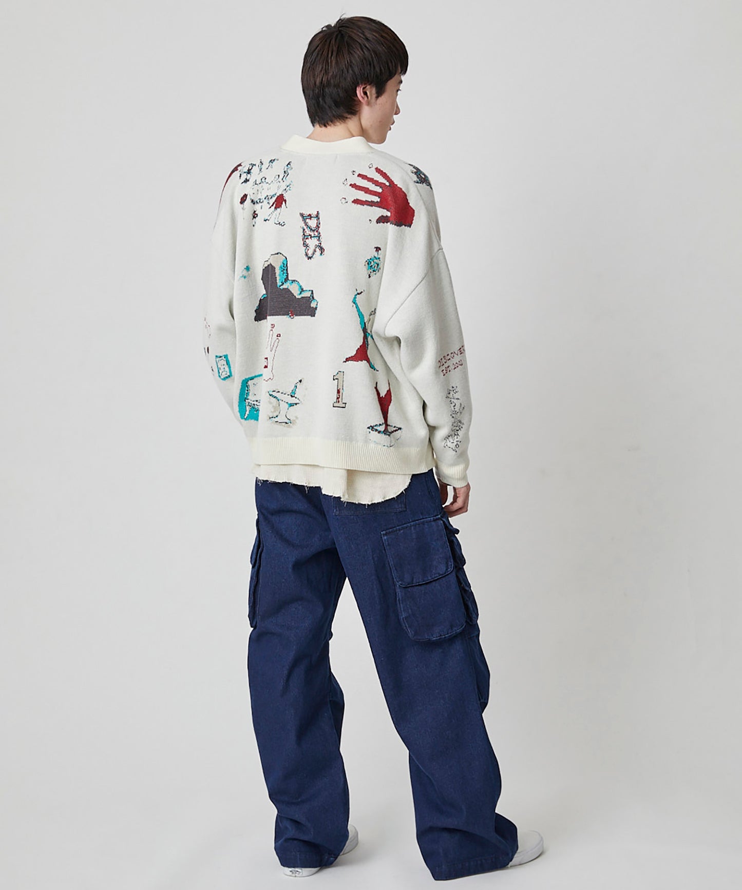 ART KNIT CARDIGAN