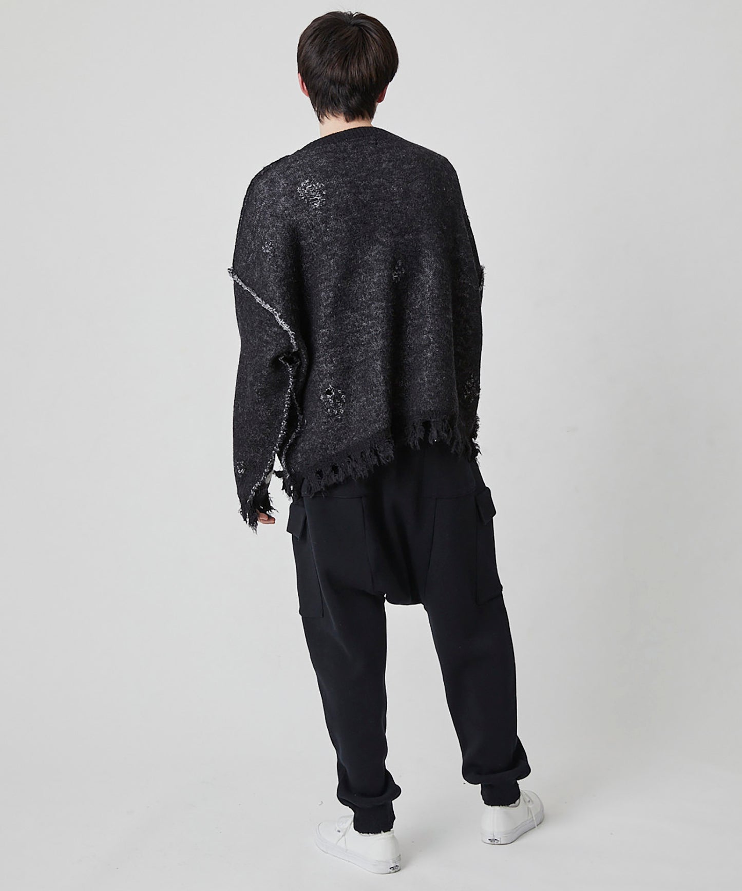 MOHAIR HEART&BONE KNIT