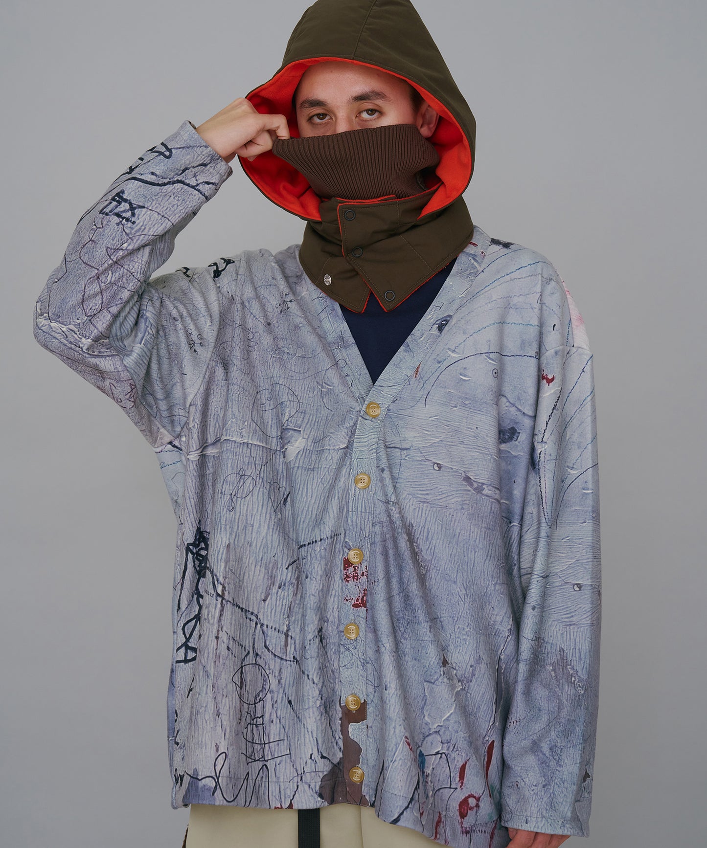 HI-NECK L/S T-SHIRT