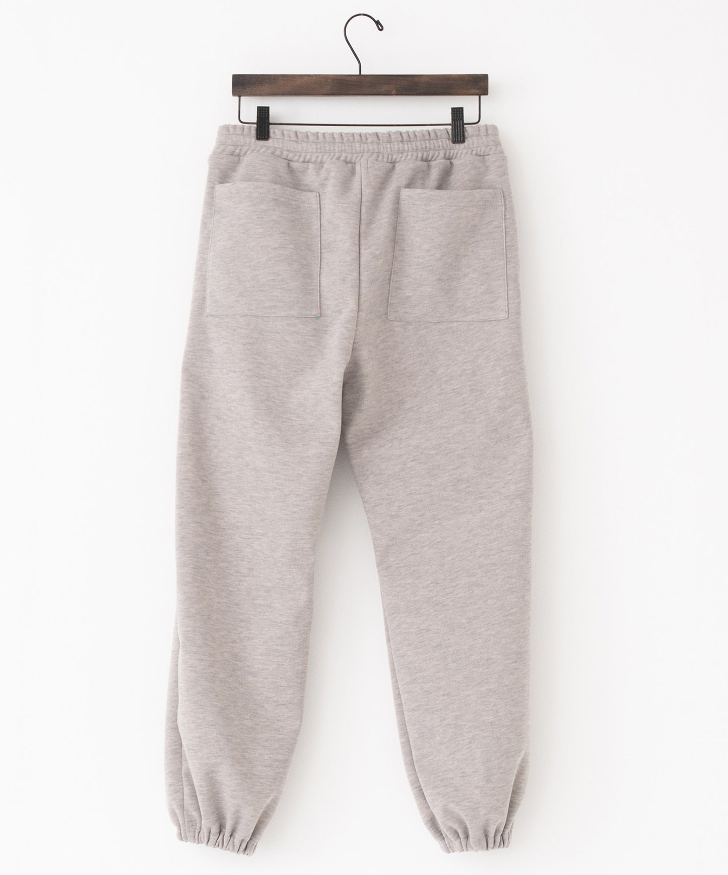 knit melton jogger pants