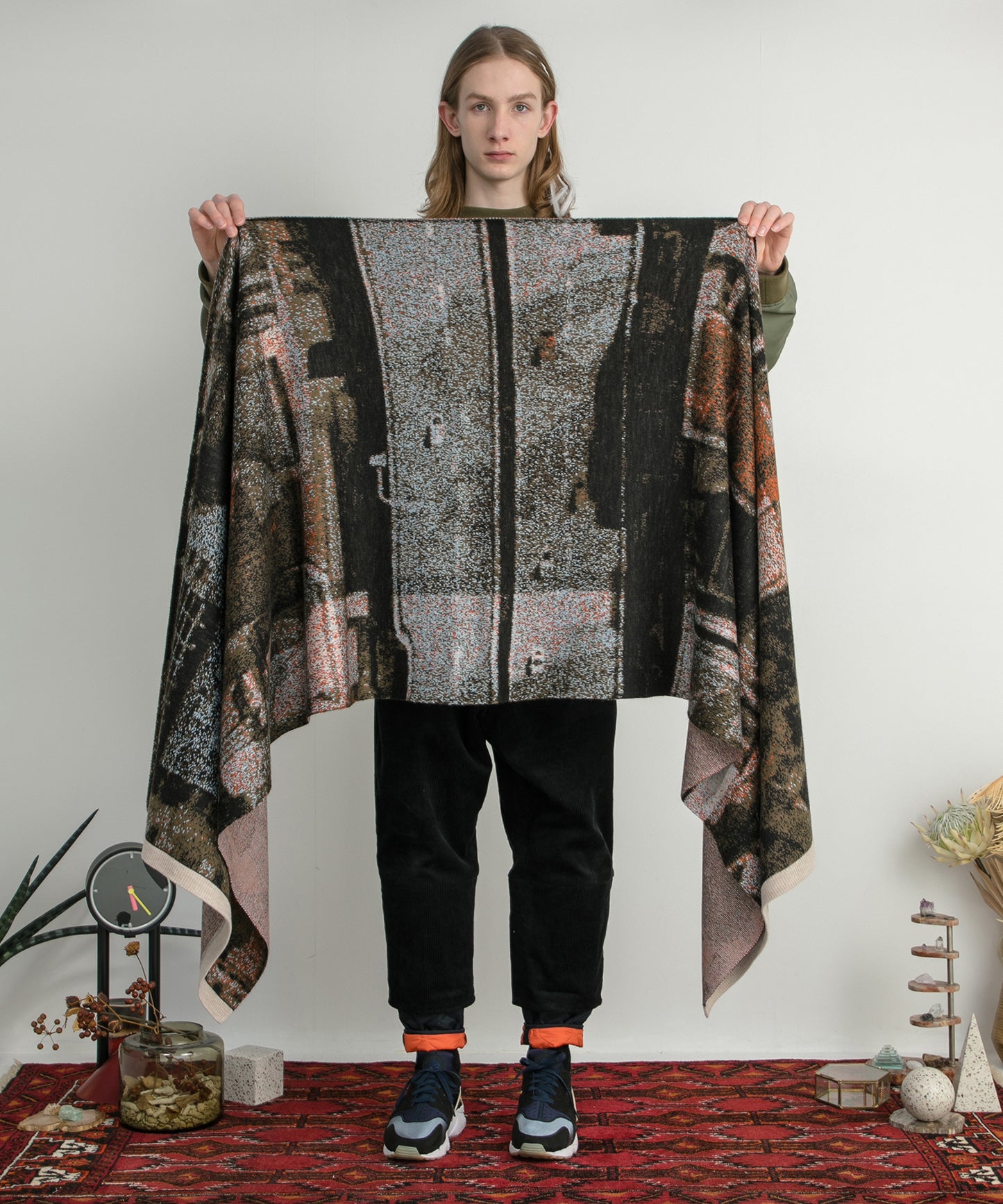 Double Exposure Knit Stole