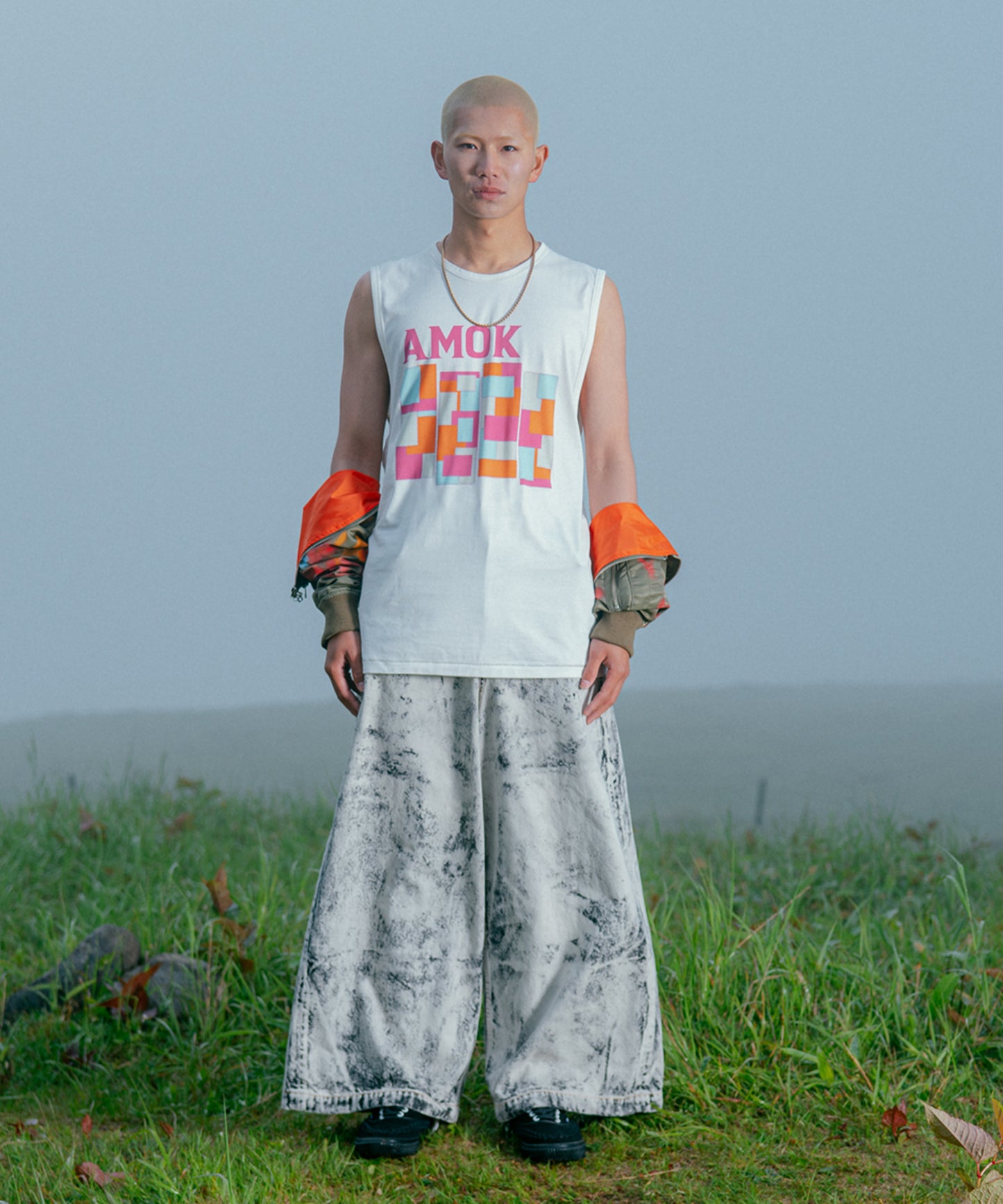 HAND CRAFTED DENIM PANTS