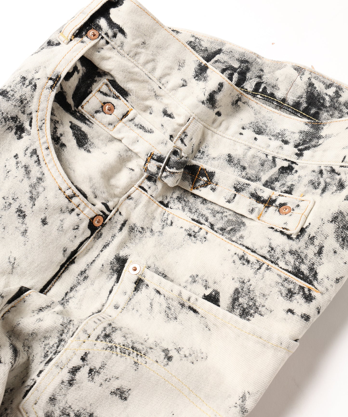 HAND CRAFTED DENIM PANTS