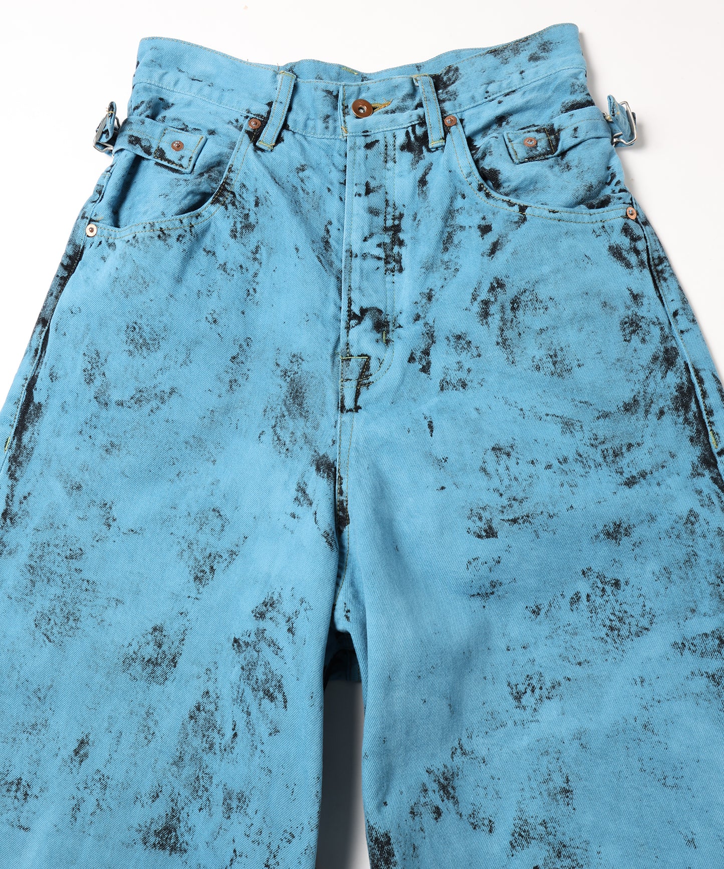 HAND CRAFTED DENIM PANTS