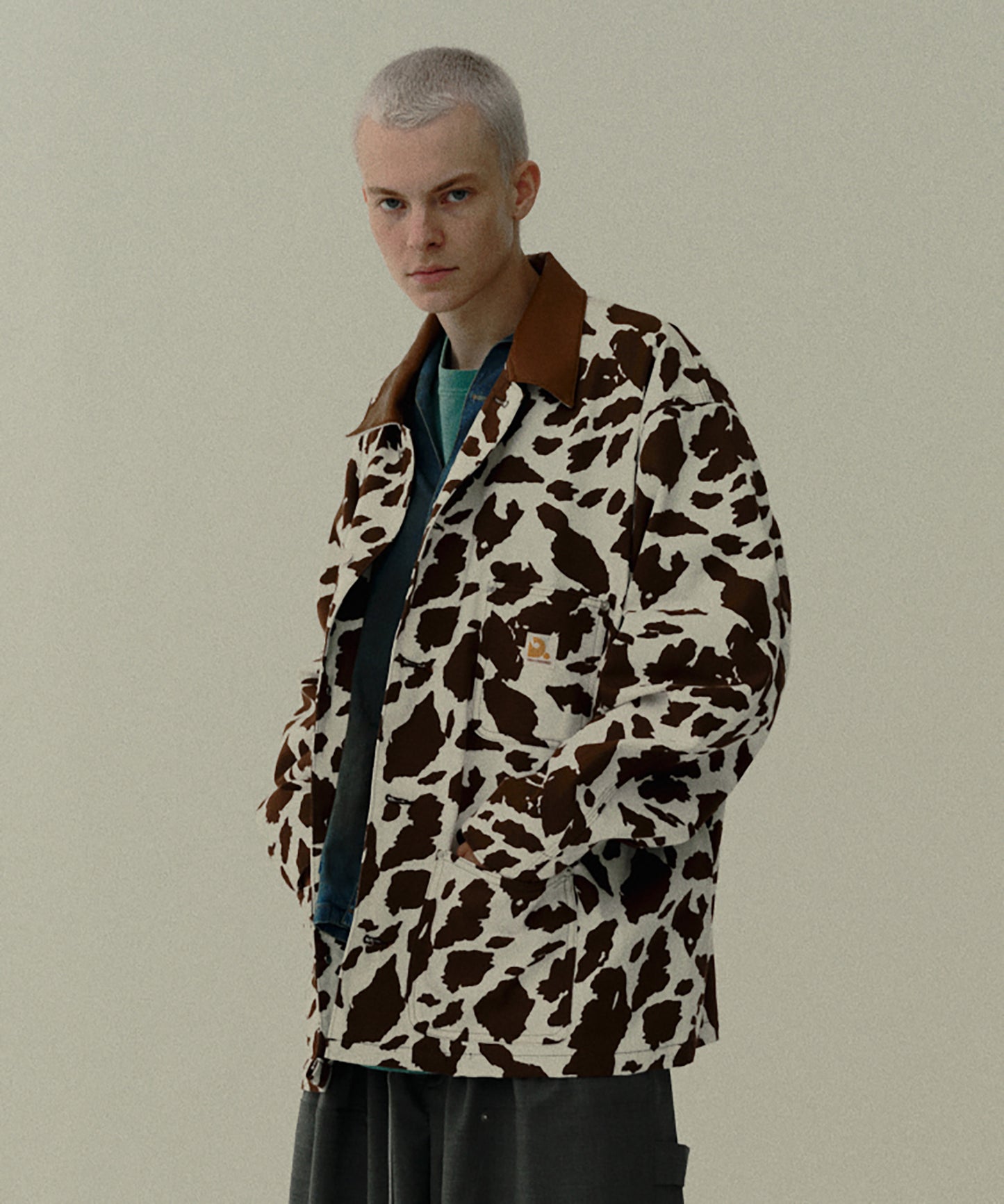COW PRINT COVERALL