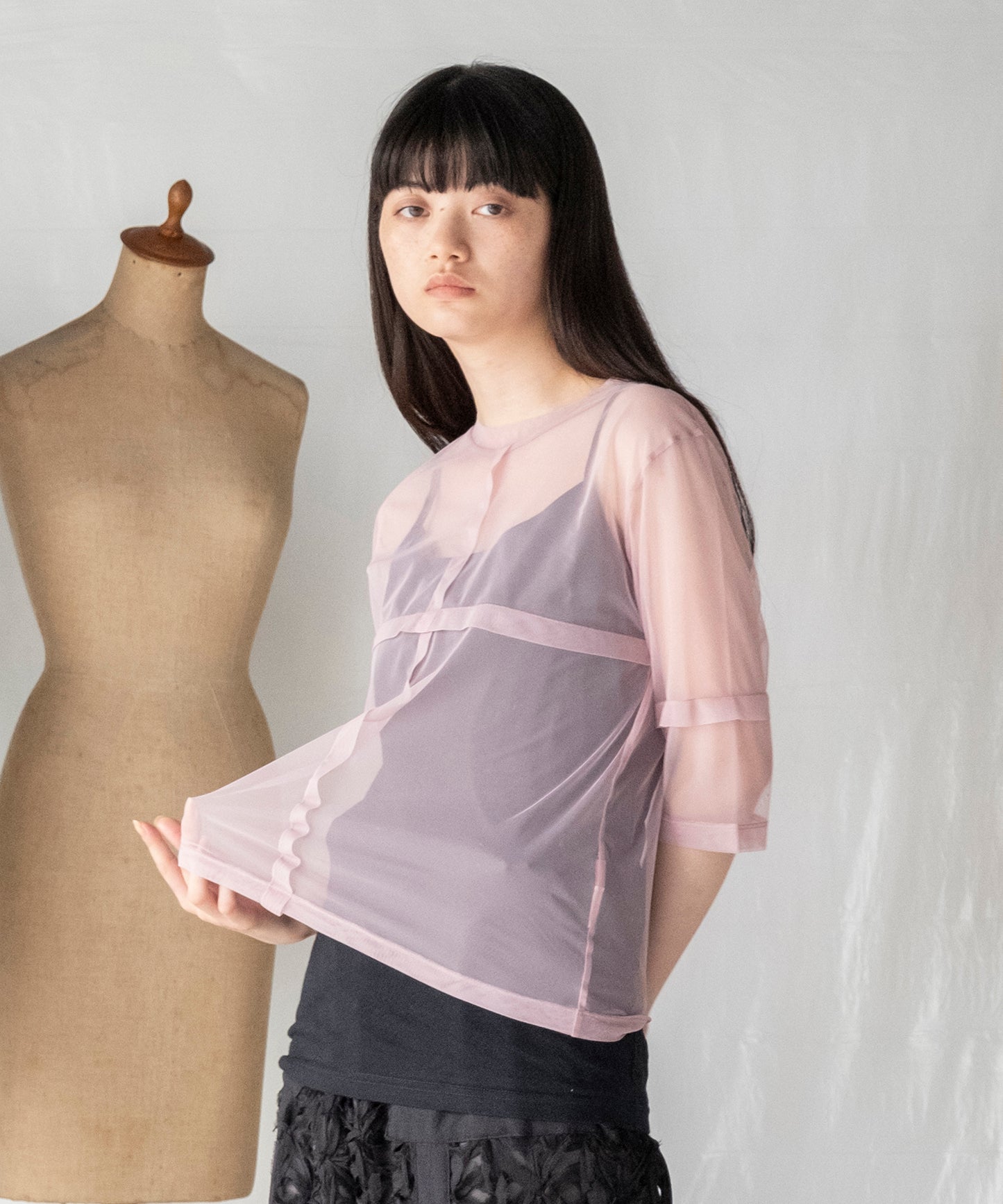 TULLE T-SHIRT / チュールTシャツ