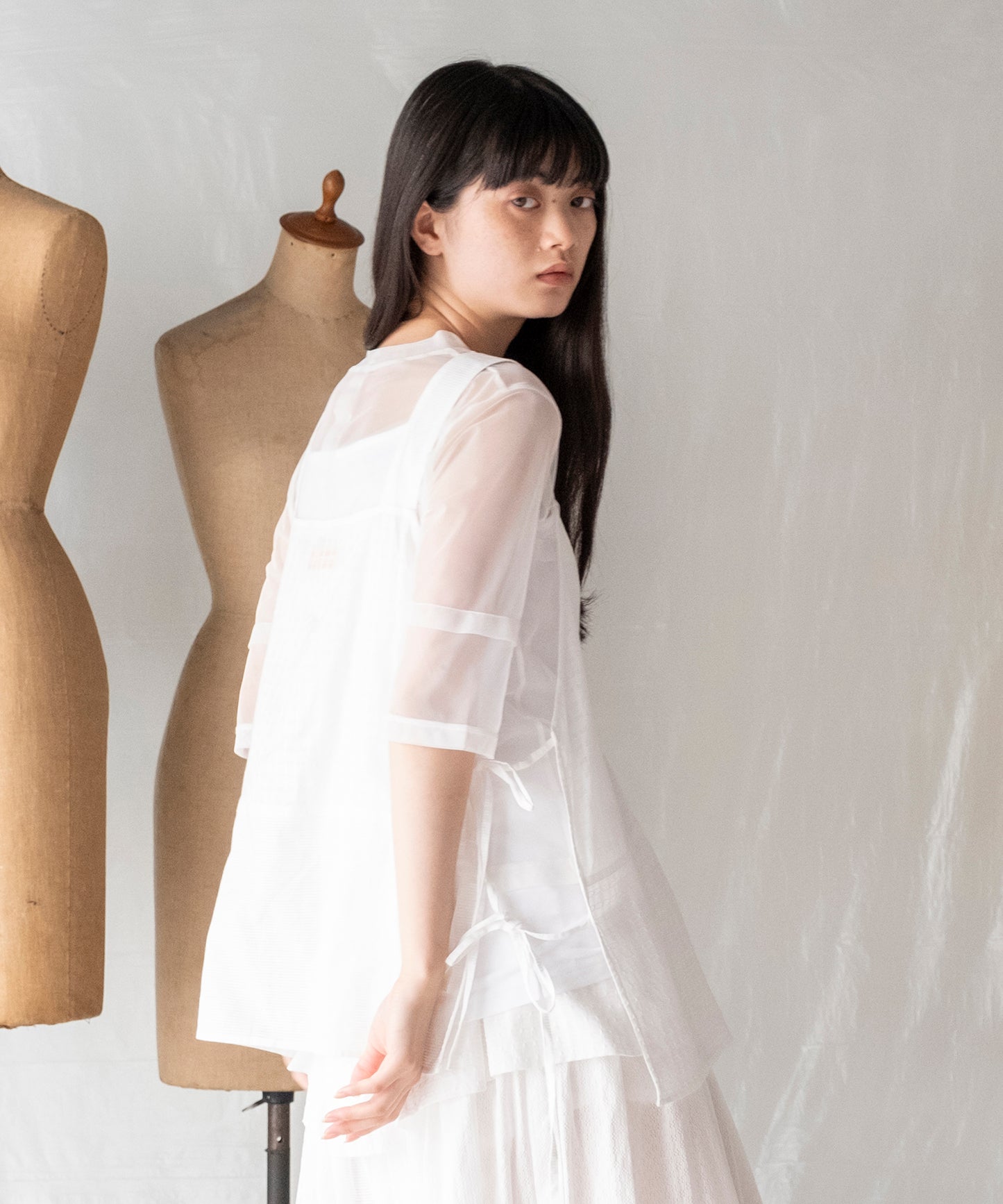 TULLE T-SHIRT / チュールTシャツ