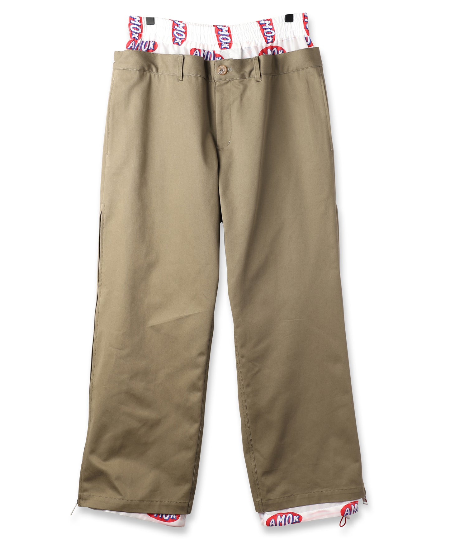 LOGO LINING DOCKING PANTS