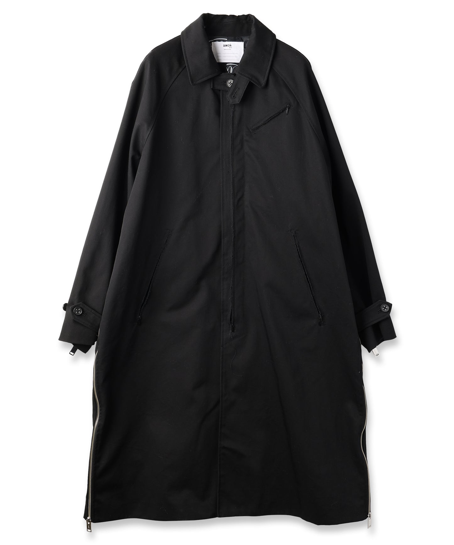 LOGO LINING BALMACAAN COAT