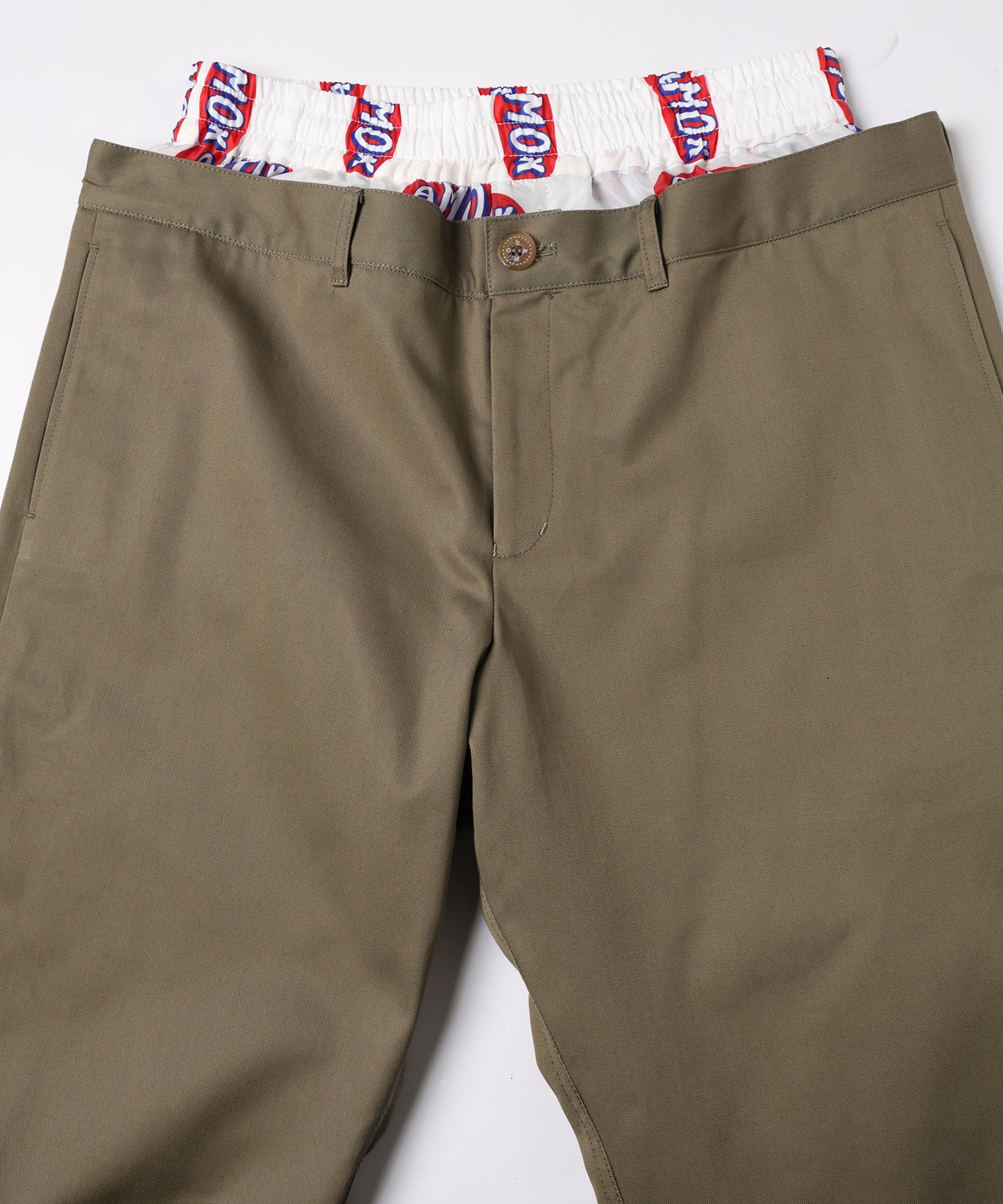 LOGO LINING DOCKING PANTS