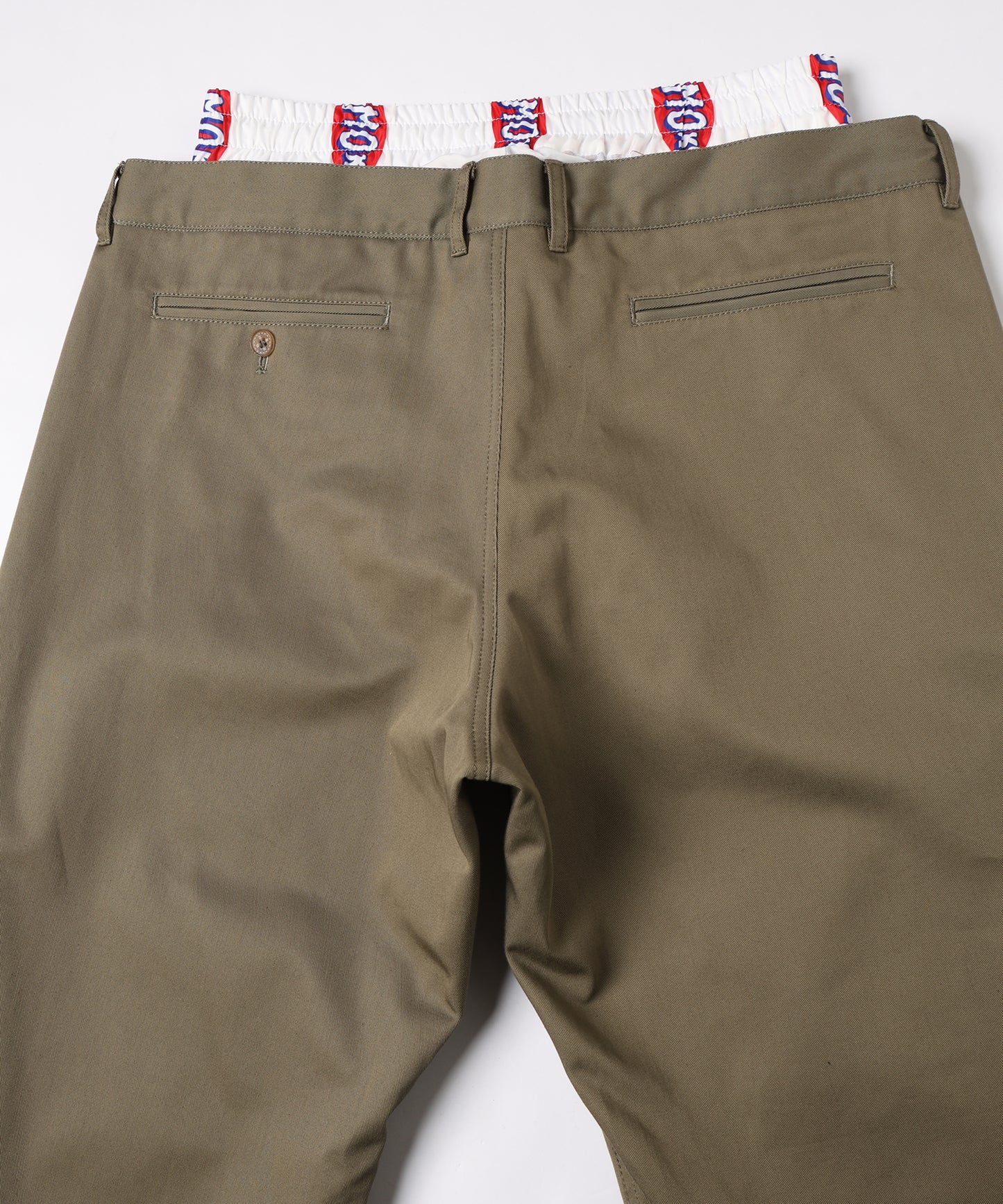 LOGO LINING DOCKING PANTS