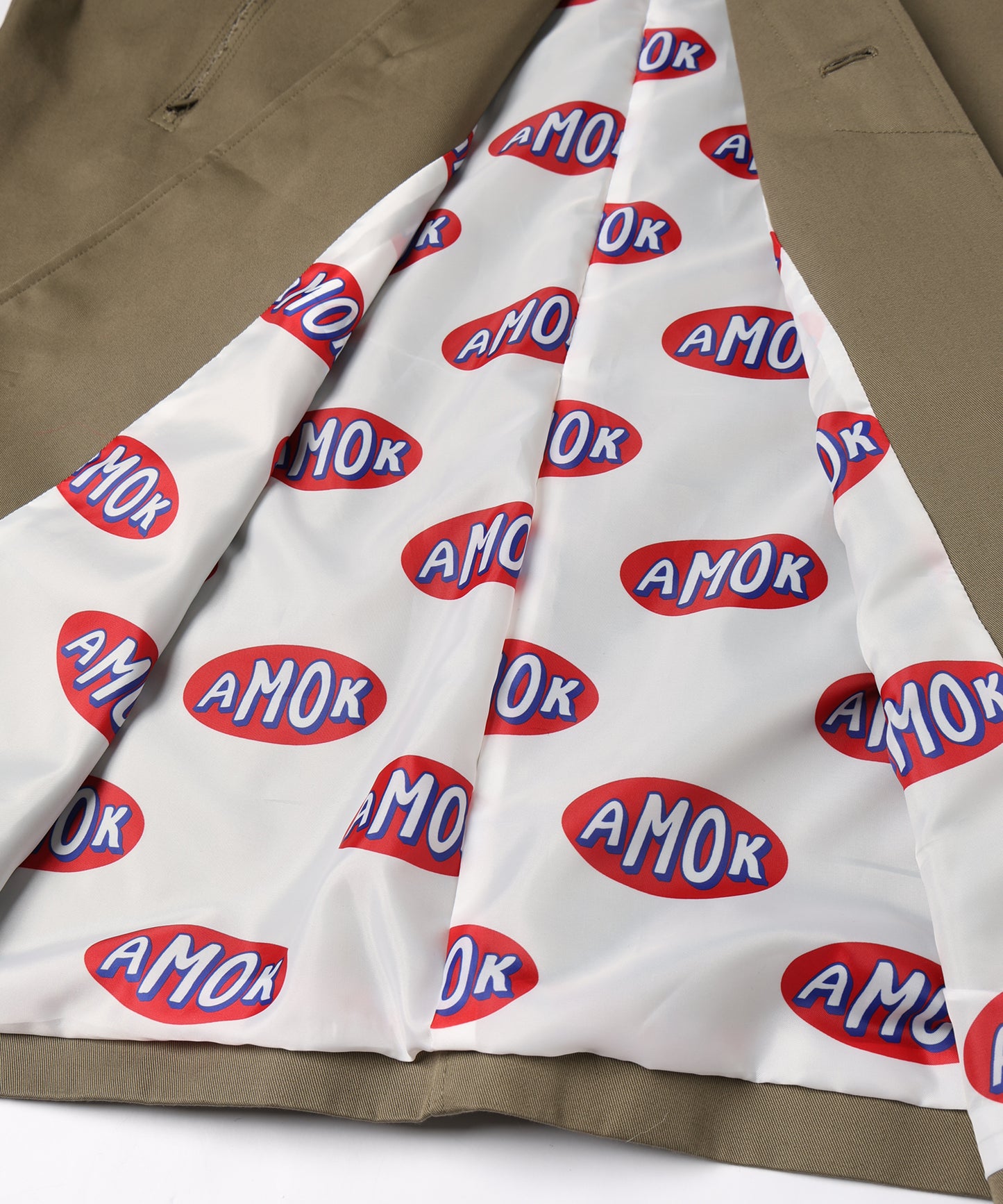 LOGO LINING BALMACAAN COAT