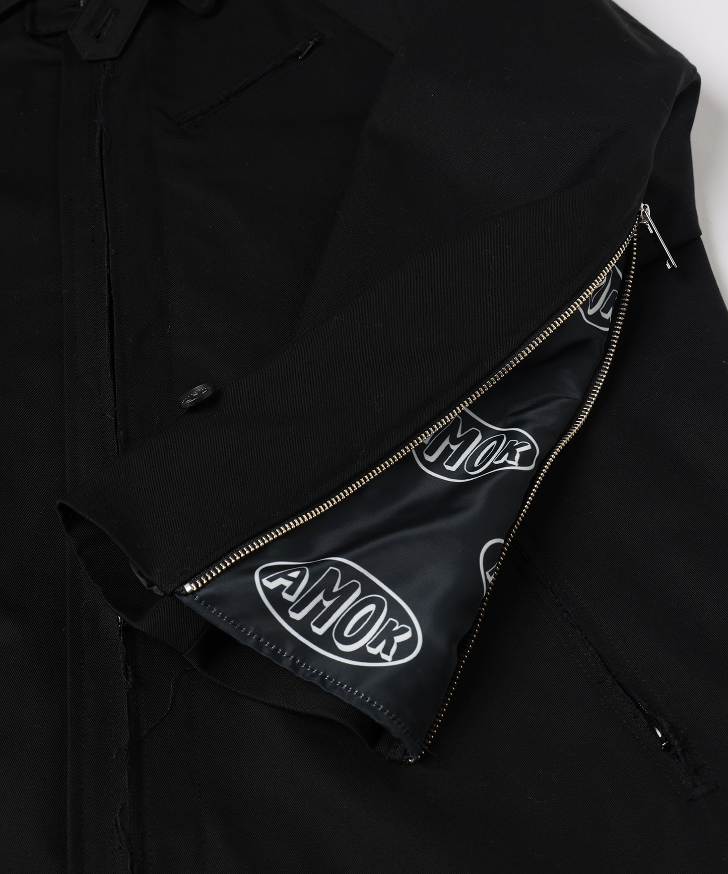 LOGO LINING BALMACAAN COAT