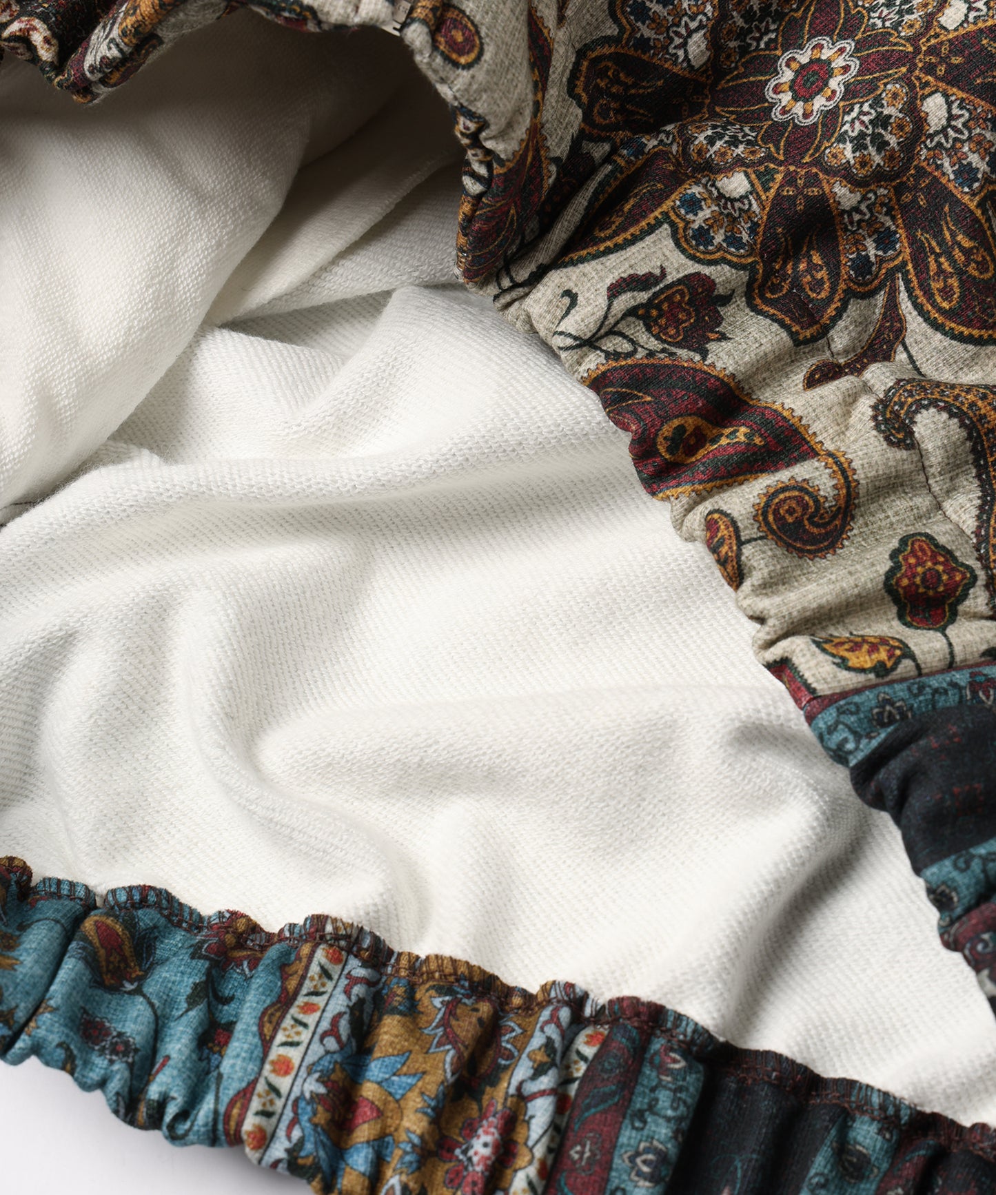 PERSIAN PRINTED ZIPUP HOODIE