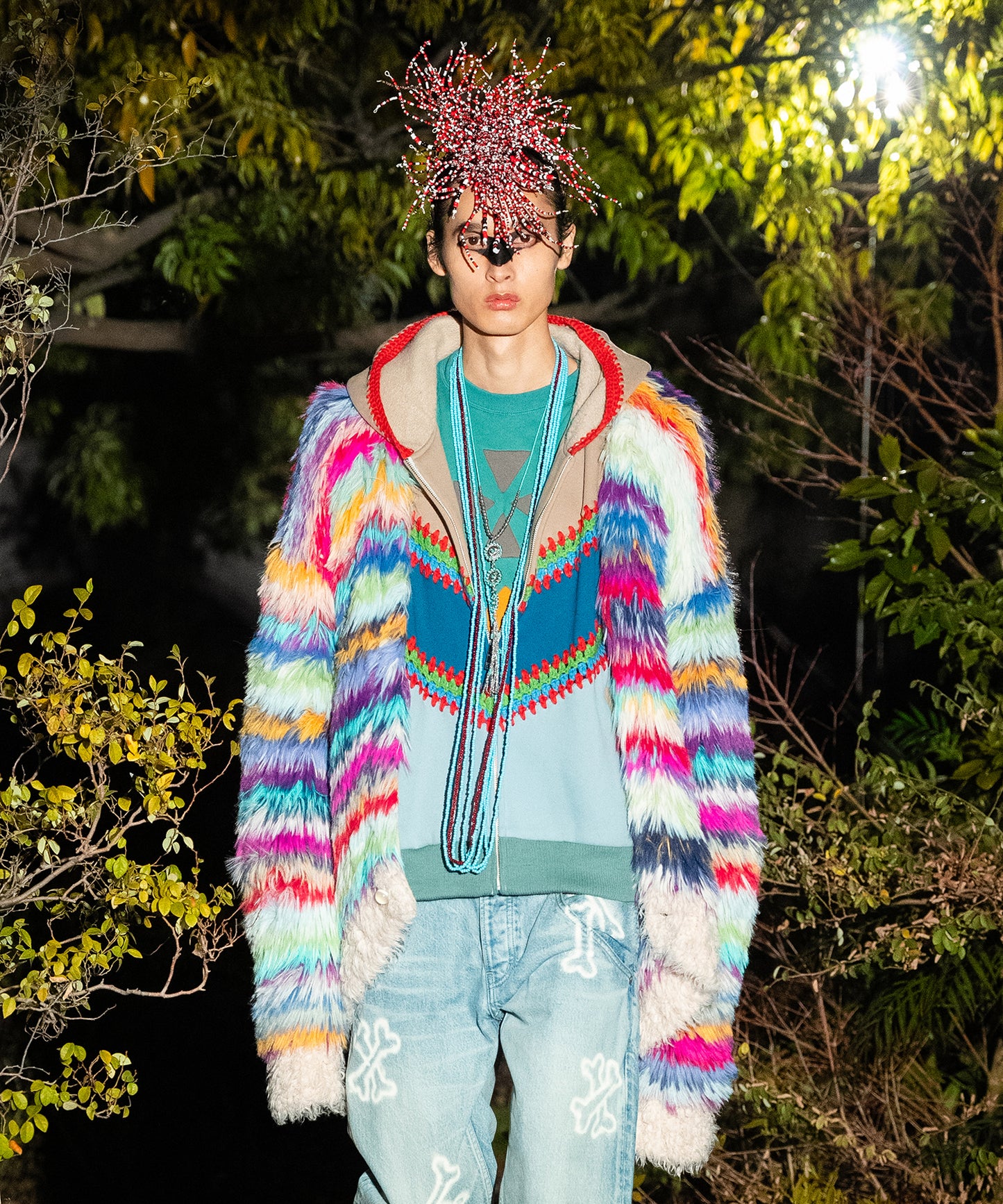 MULTI COLOR LONG TEE【7月下旬】